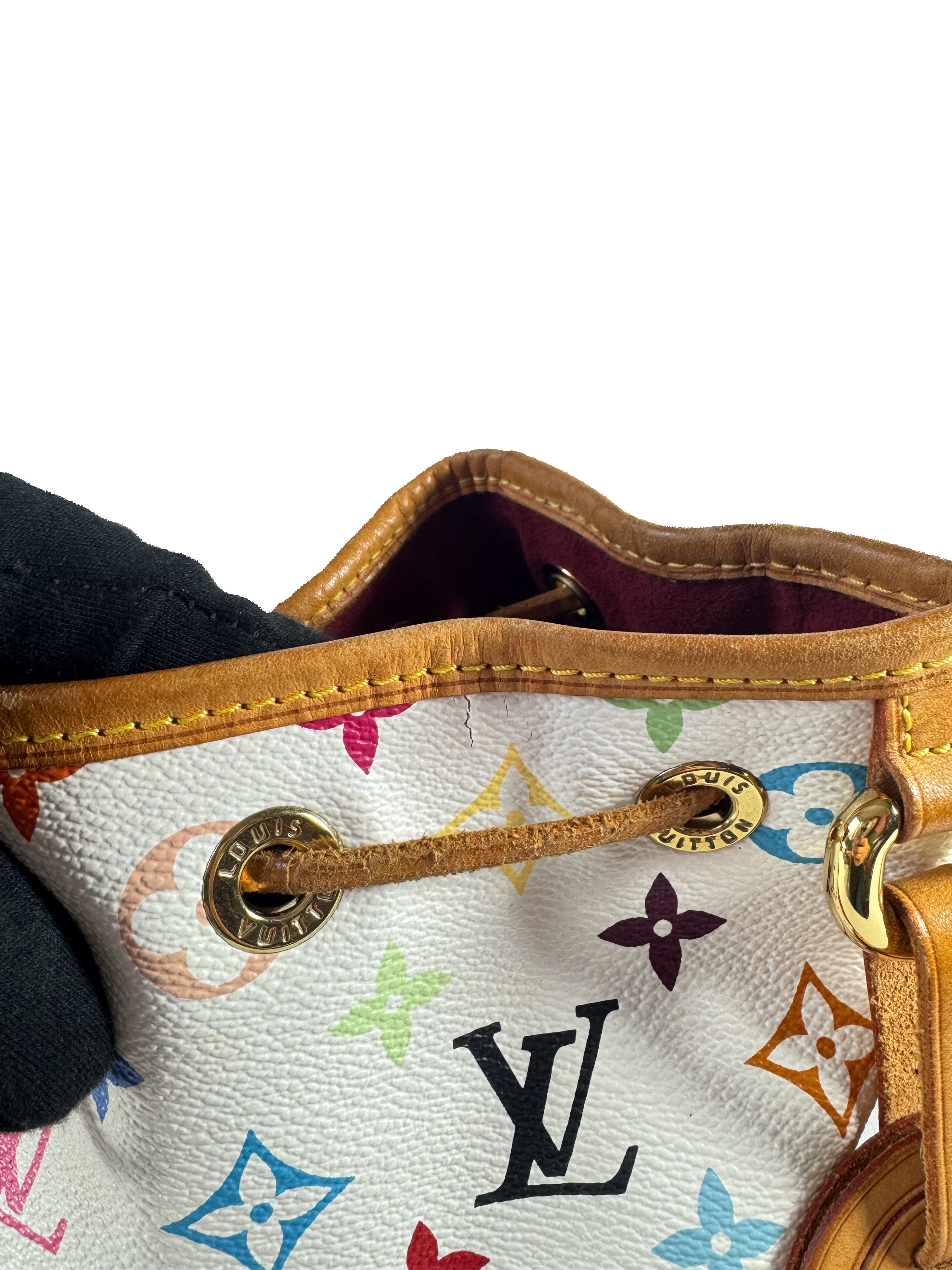 Louis Vuitton monogram multicolor petite noe CA1005