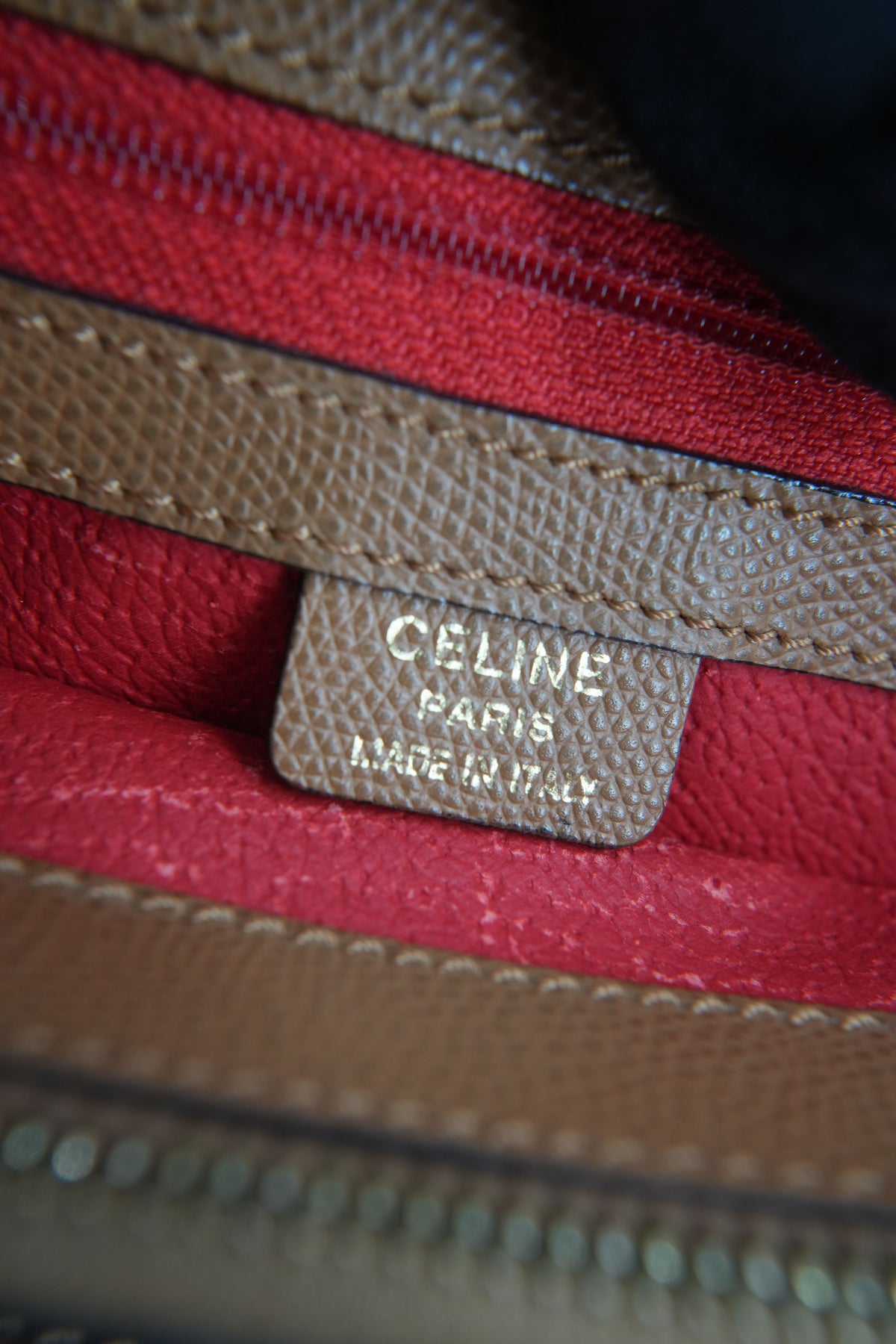 Celine brown leather vintage tote MC96