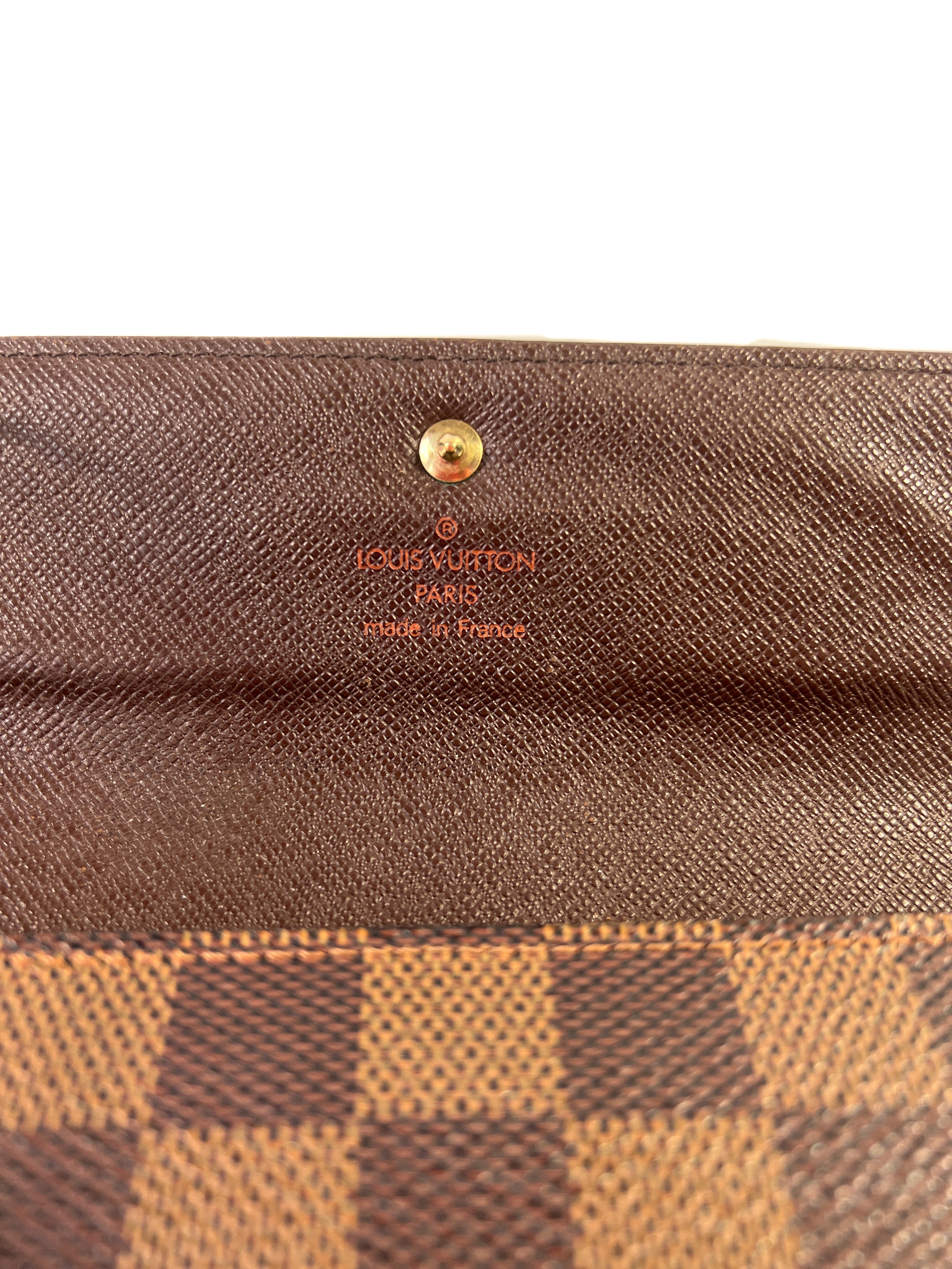 Louis Vuitton damier ebene wallet SP0015