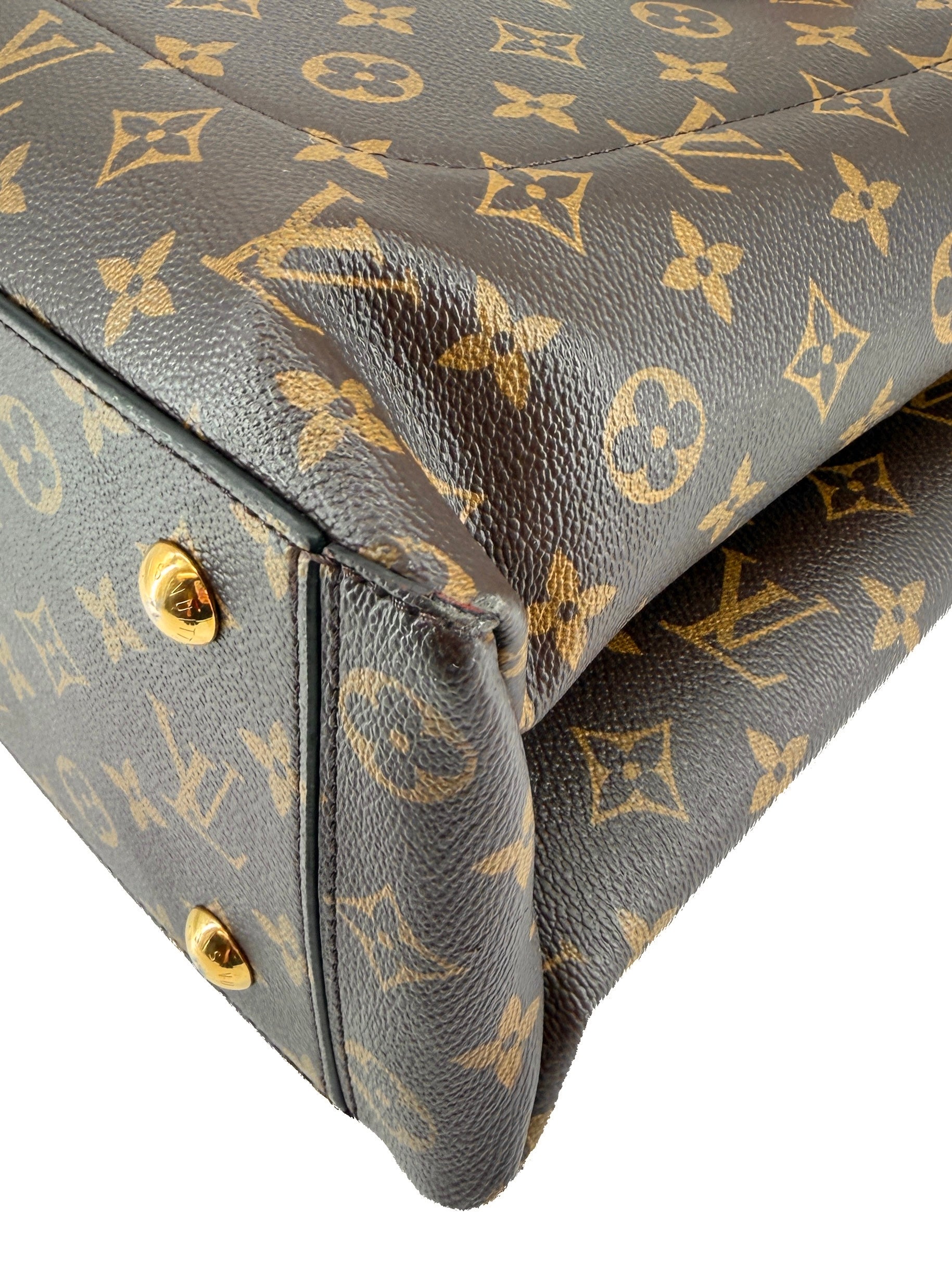 Louis Vuitton monogram red Flower tote SD1179