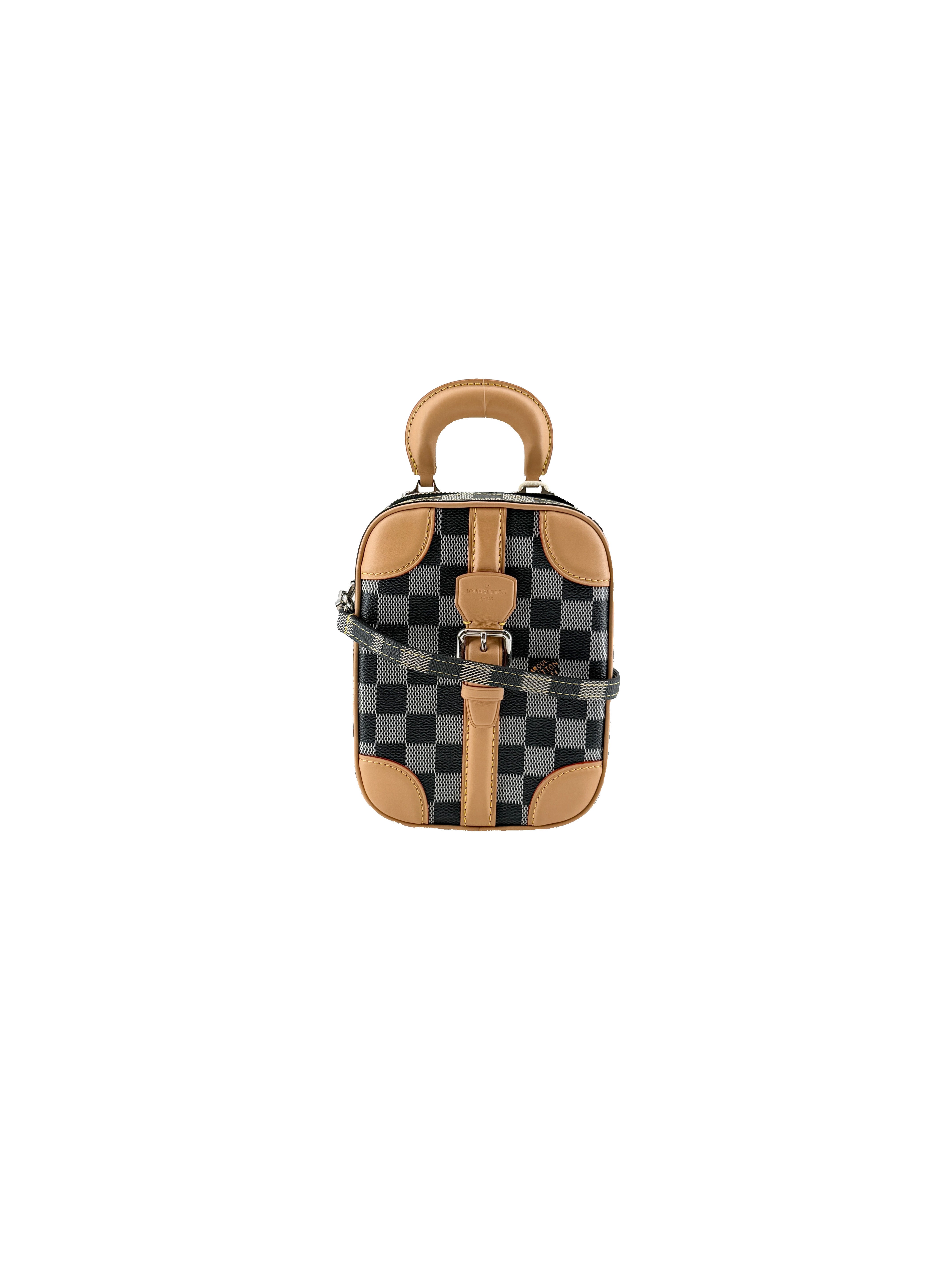 Louis Vuitton Valisette Verticale Bag Limited Edition Colored Damier MI3109