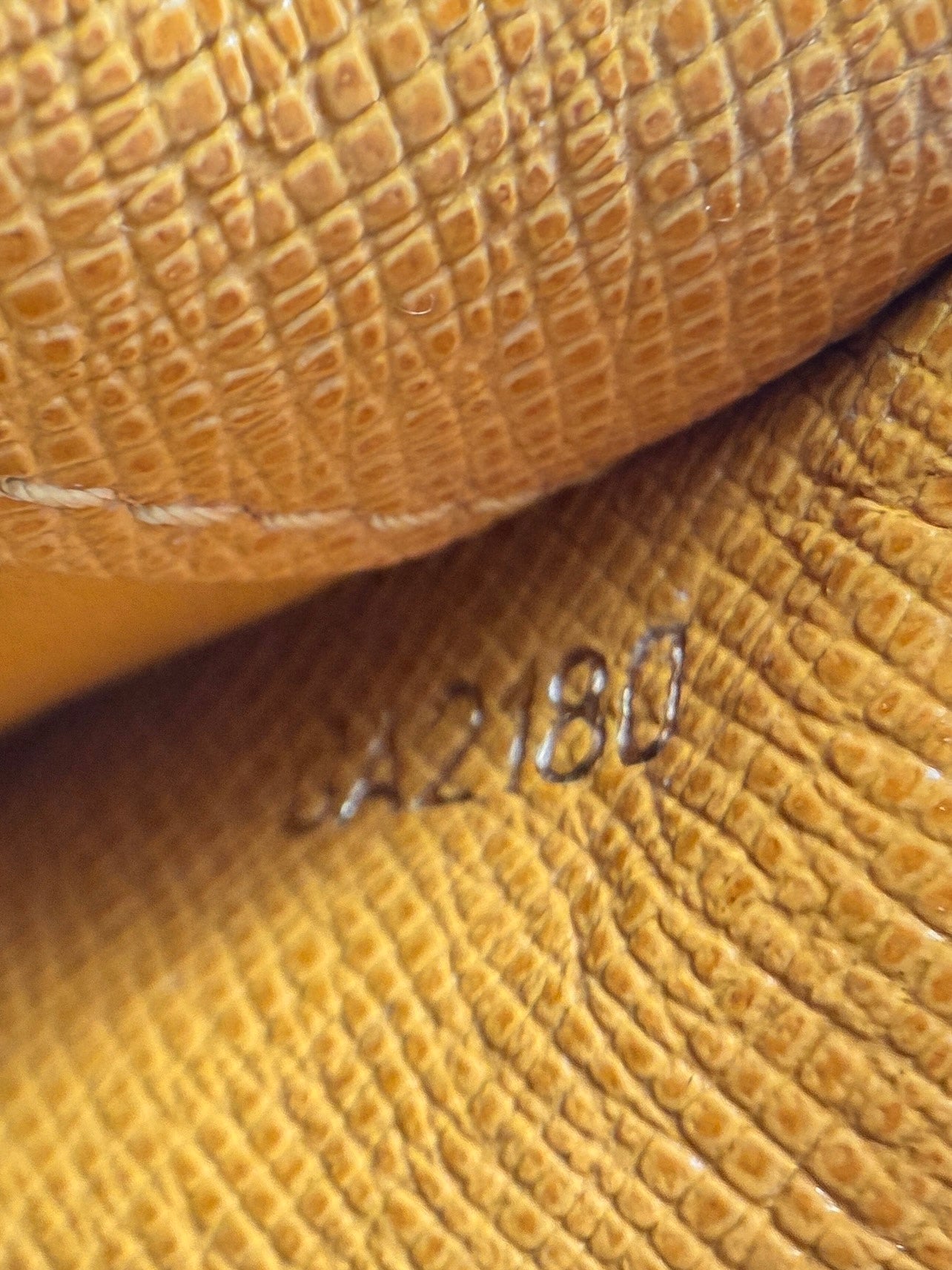 Louis Vuitton monogram yellow Insolite wallet CA2180