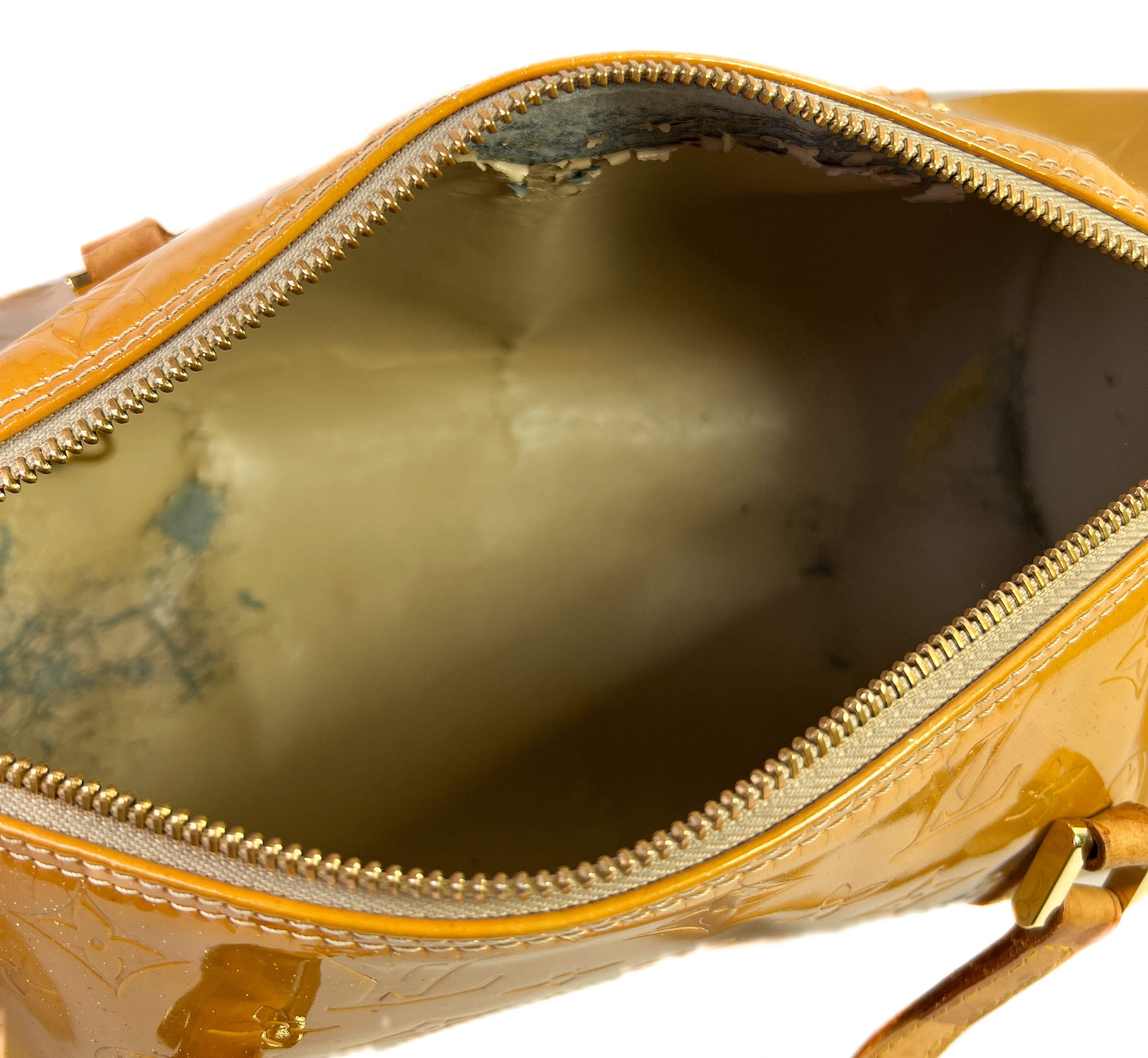 Louis Vuitton vernis yellow Bedford 2000