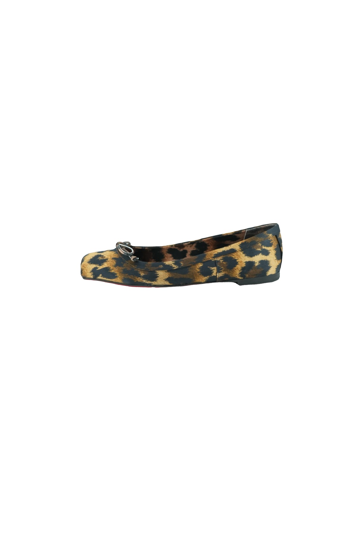 Christian Louboutin leopard Mamadrague flats size 37.5 NEW