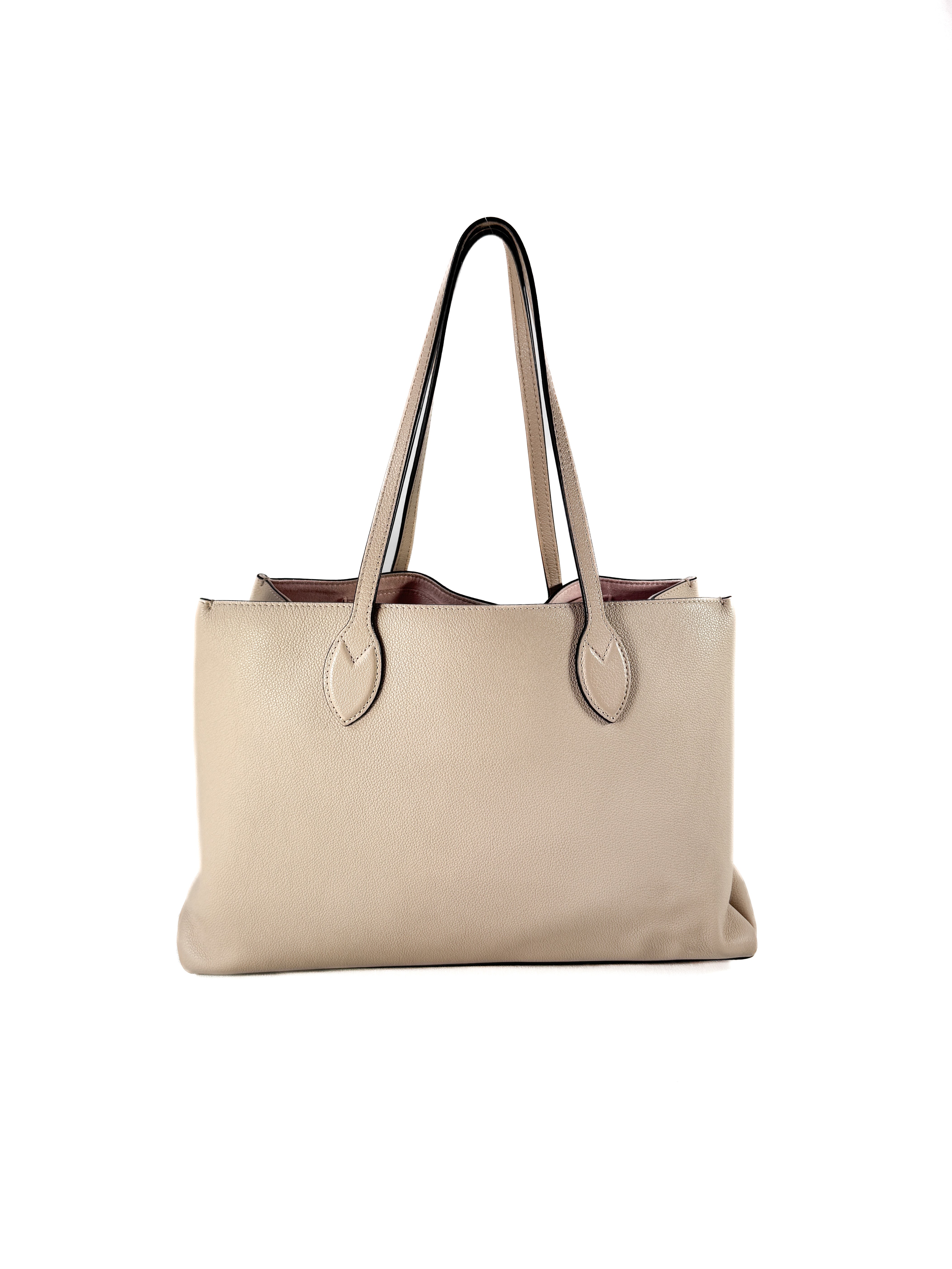 Louis Vuitton greige Lockme shopper (NFC)