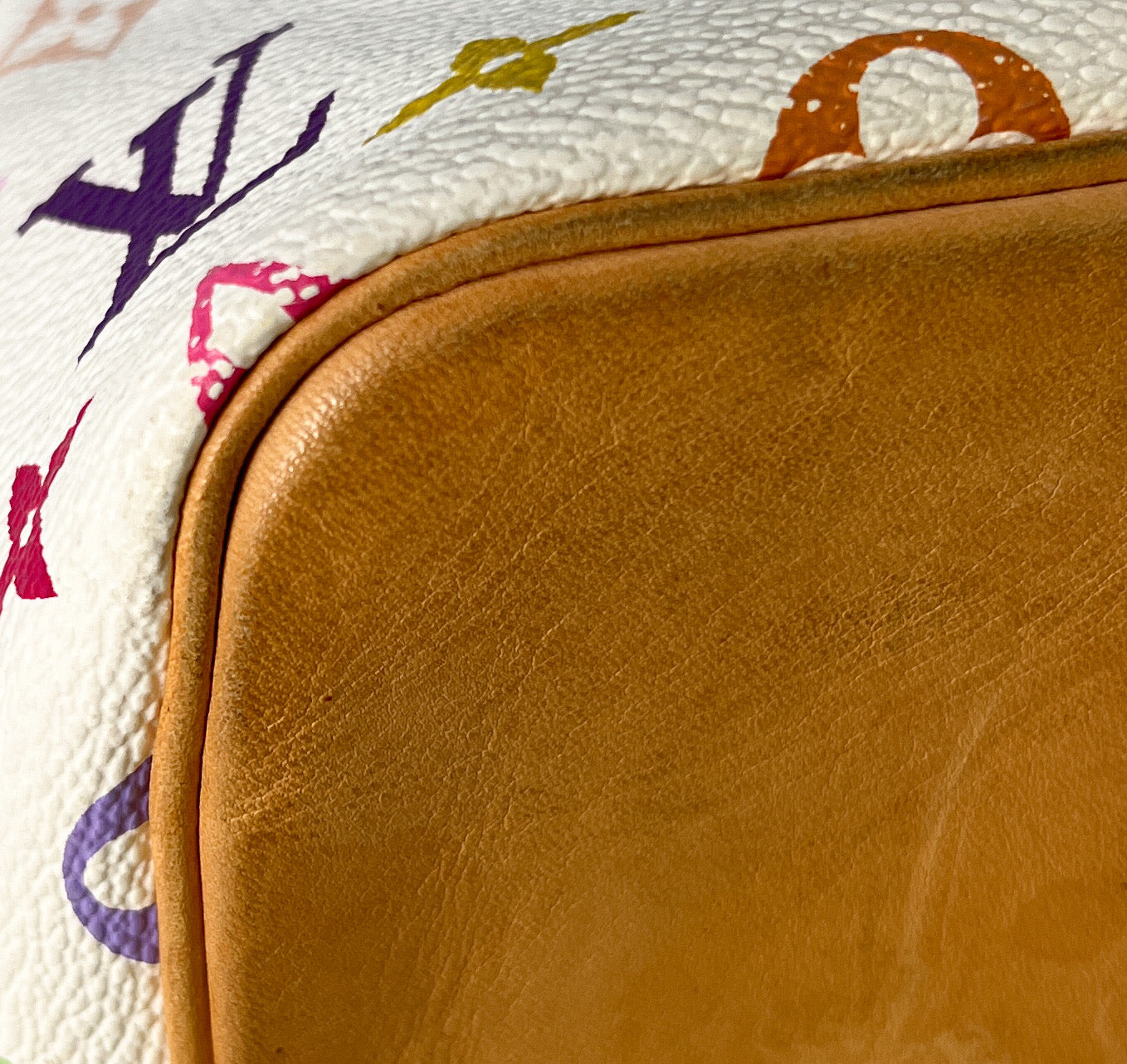 Louis Vuitton monogram multicolor petite noe CA1005