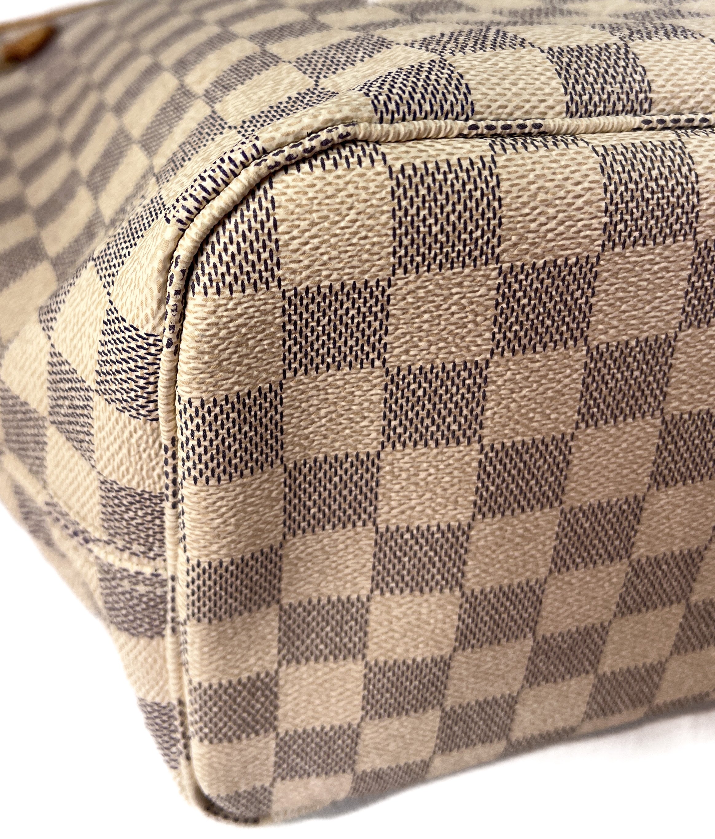 Louis Vuitton neverfull damier azur MM 2019