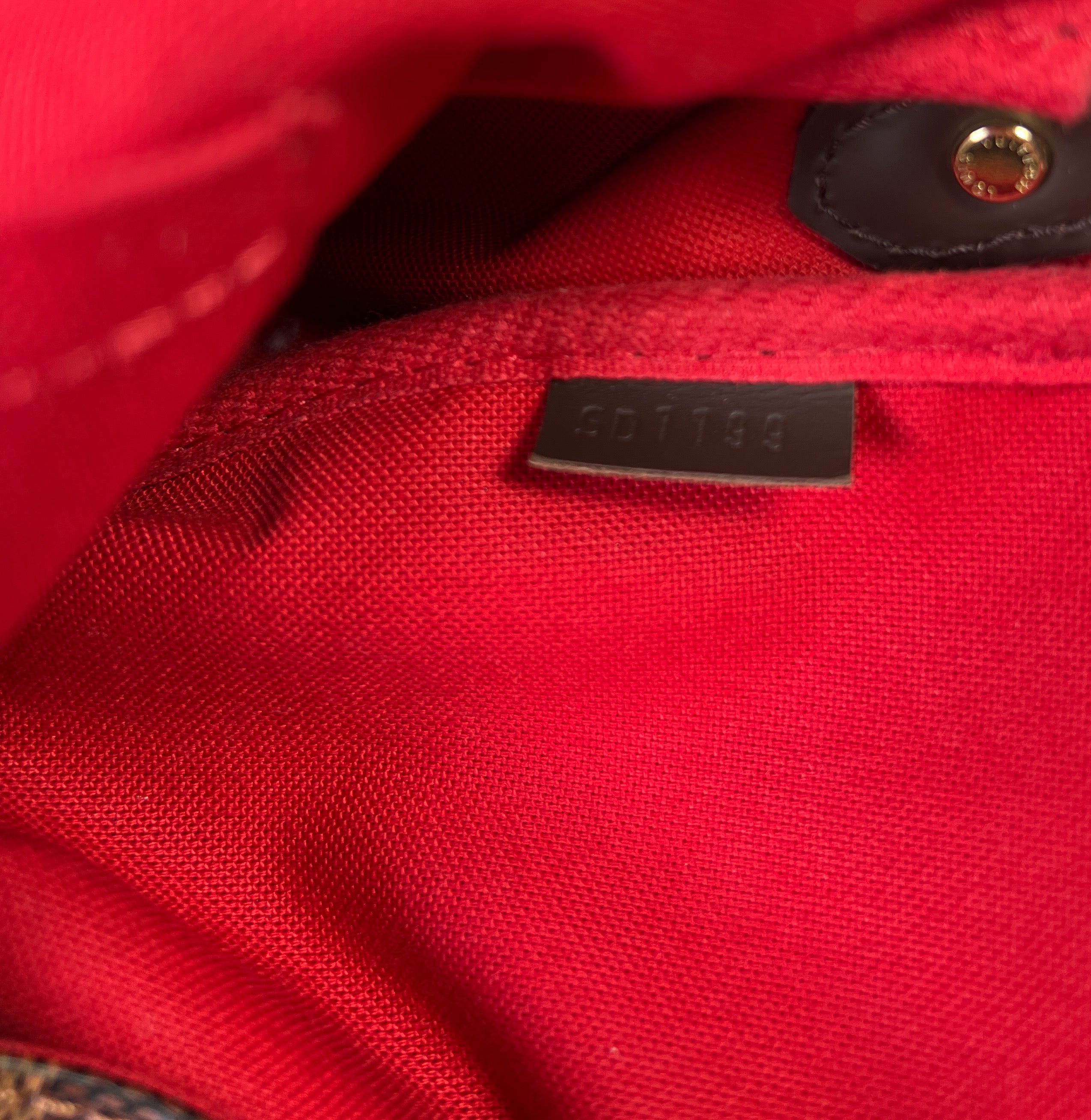 Louis Vuitton damier ebene favorite MM