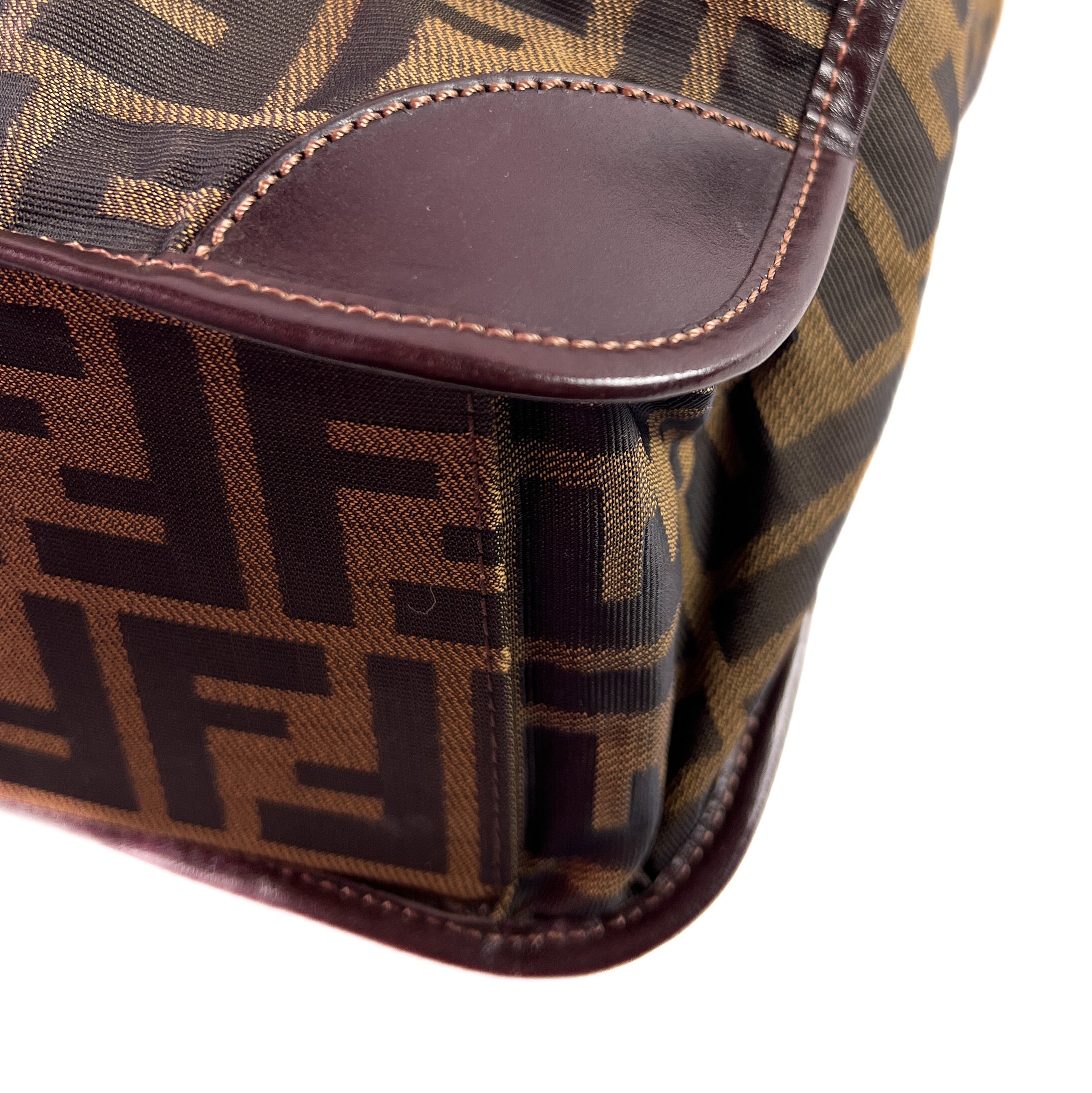 Fendi zucca jacquard foldable tote