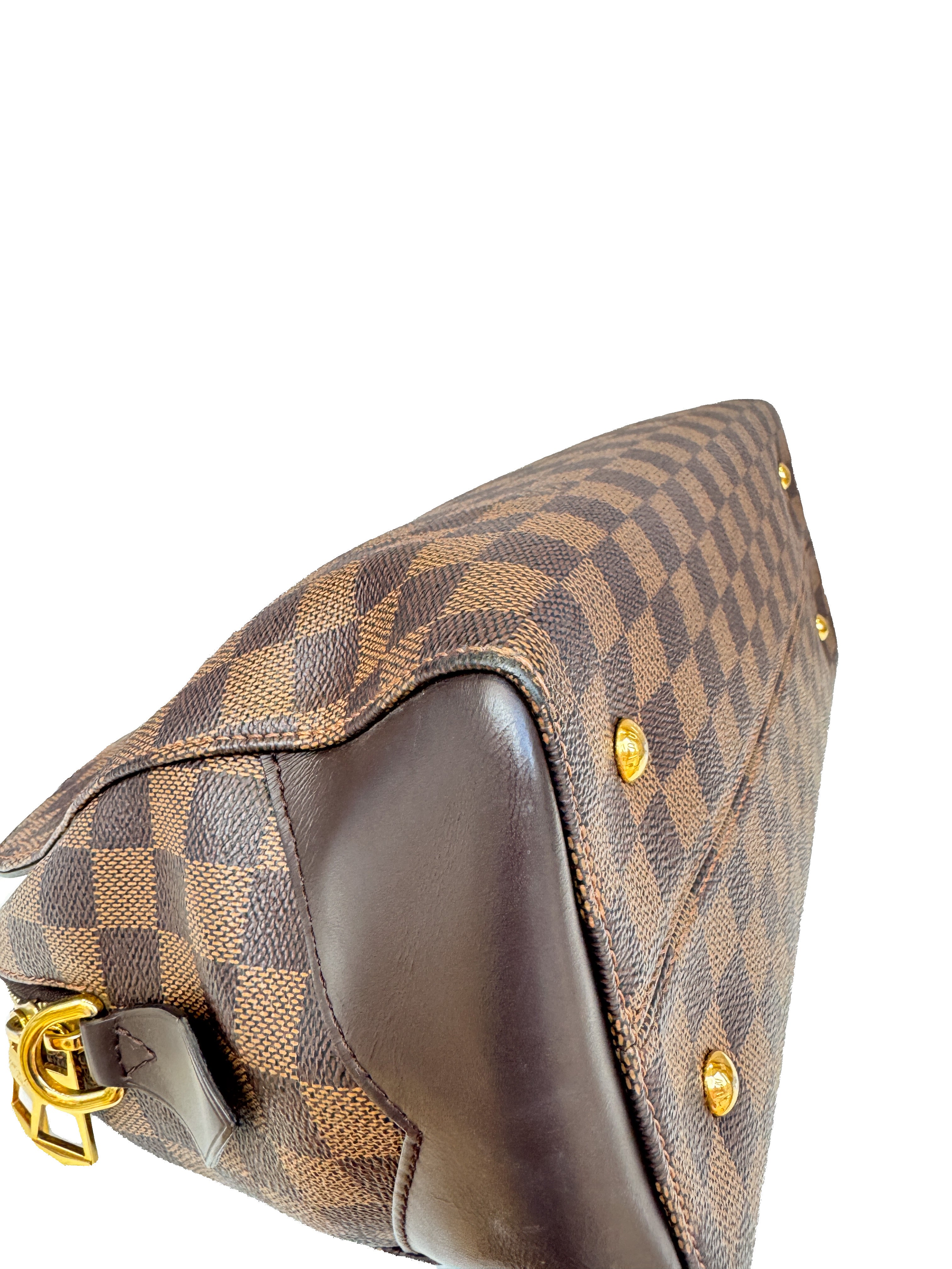 Louis Vuitton damier ebene Kensington bowling bag TJ0128