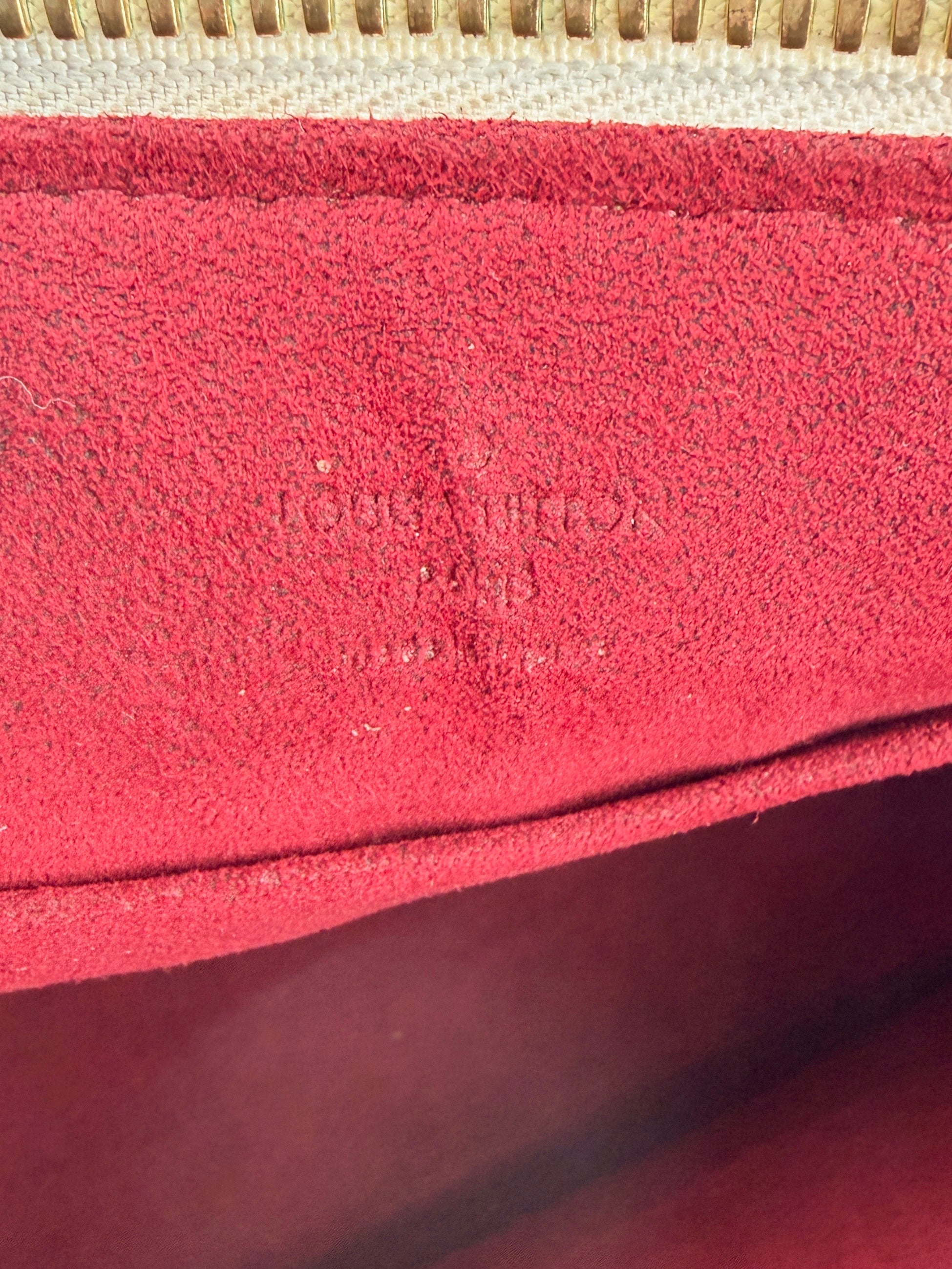 Louis Vuitton white multicolor Rita DU3067