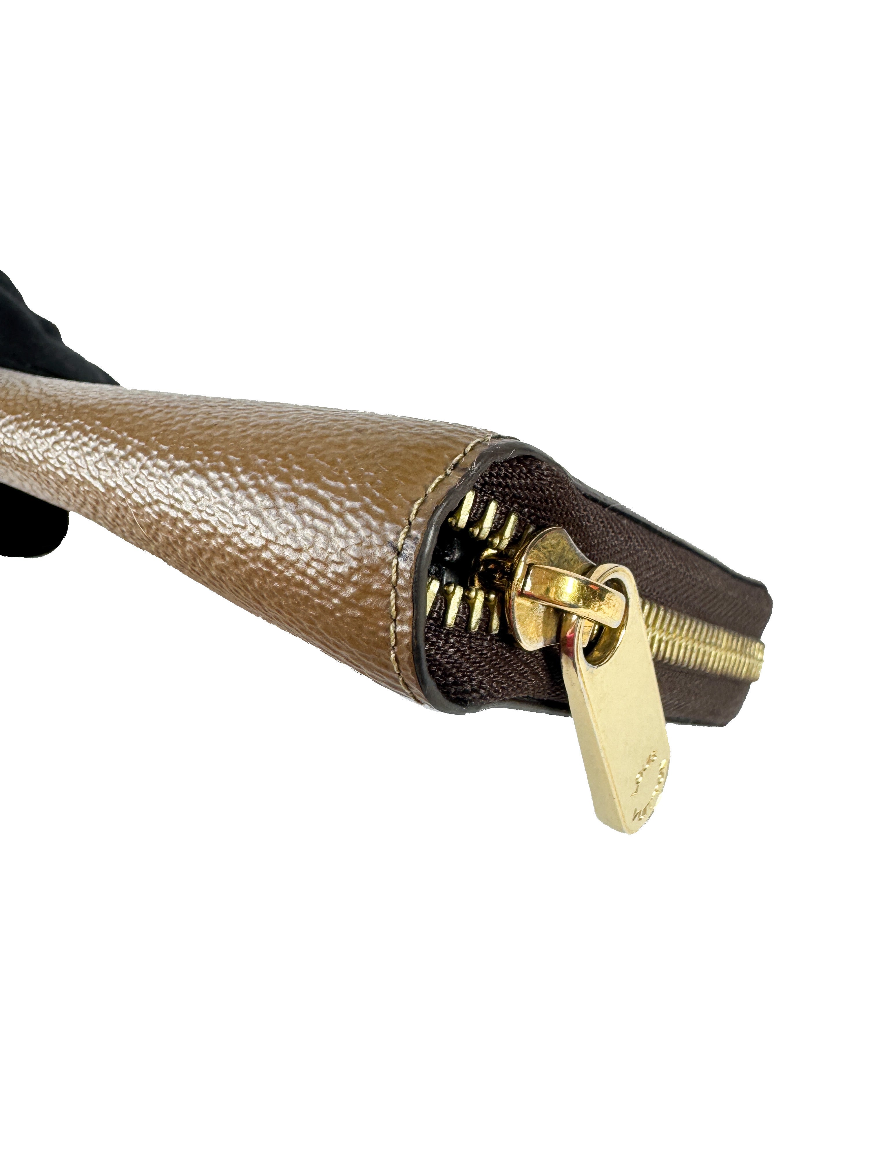 Louis Vuitton reverse giant monogram zippy wallet NFC