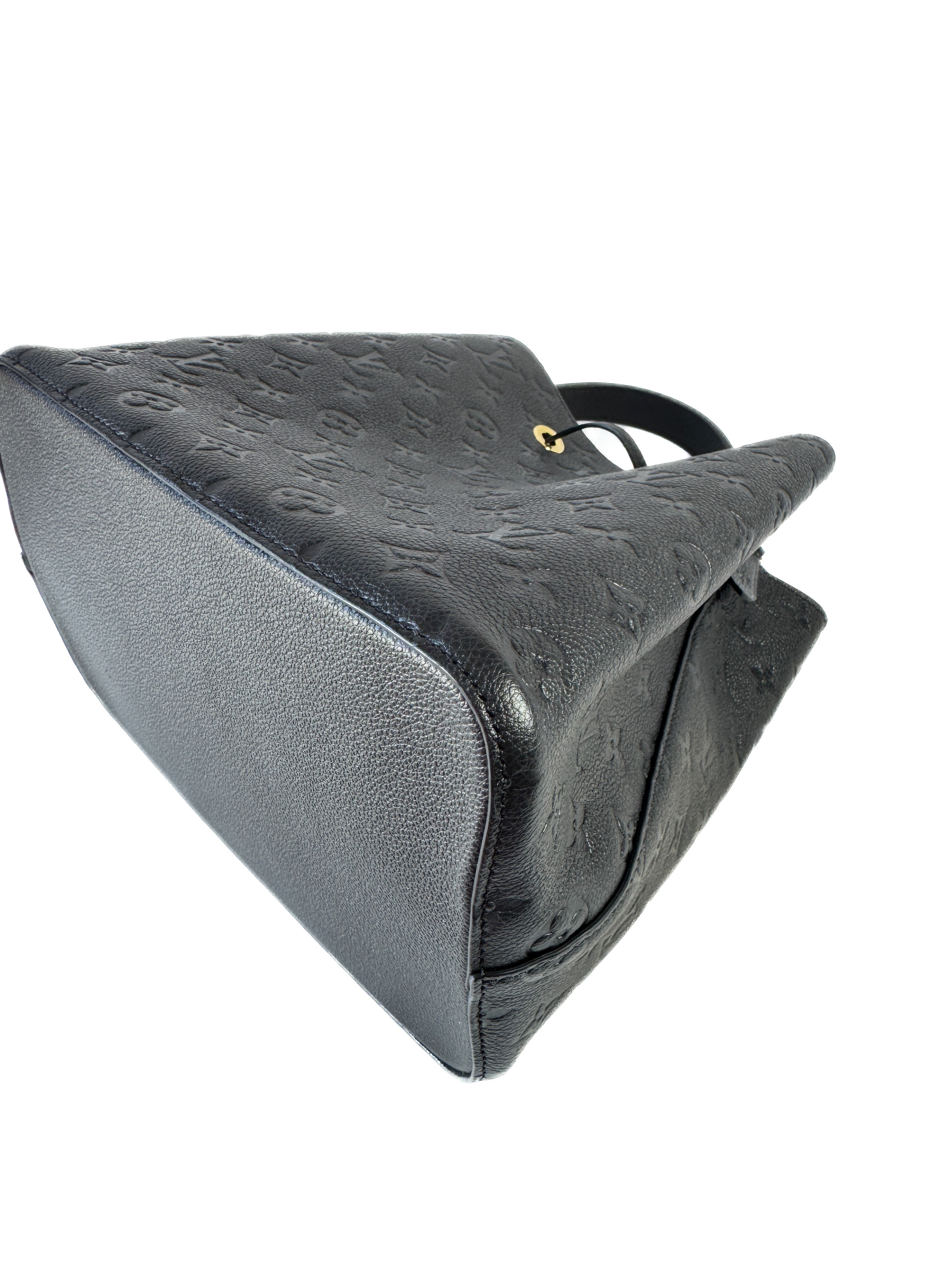 Louis Vuitton black empreinte NeoNoe MM (NFC)