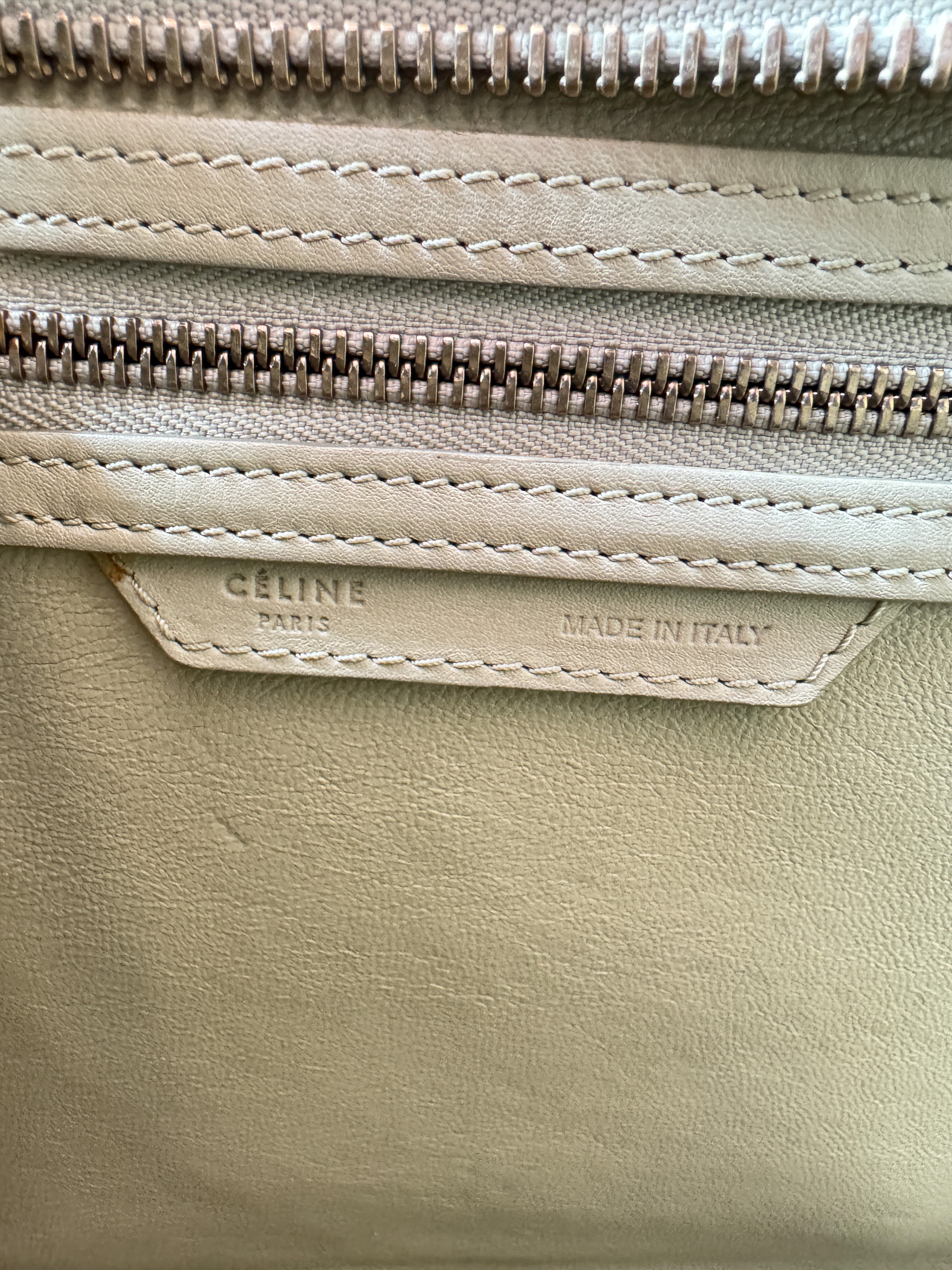 Celine neutral micro Luggage tote S-CT-0124