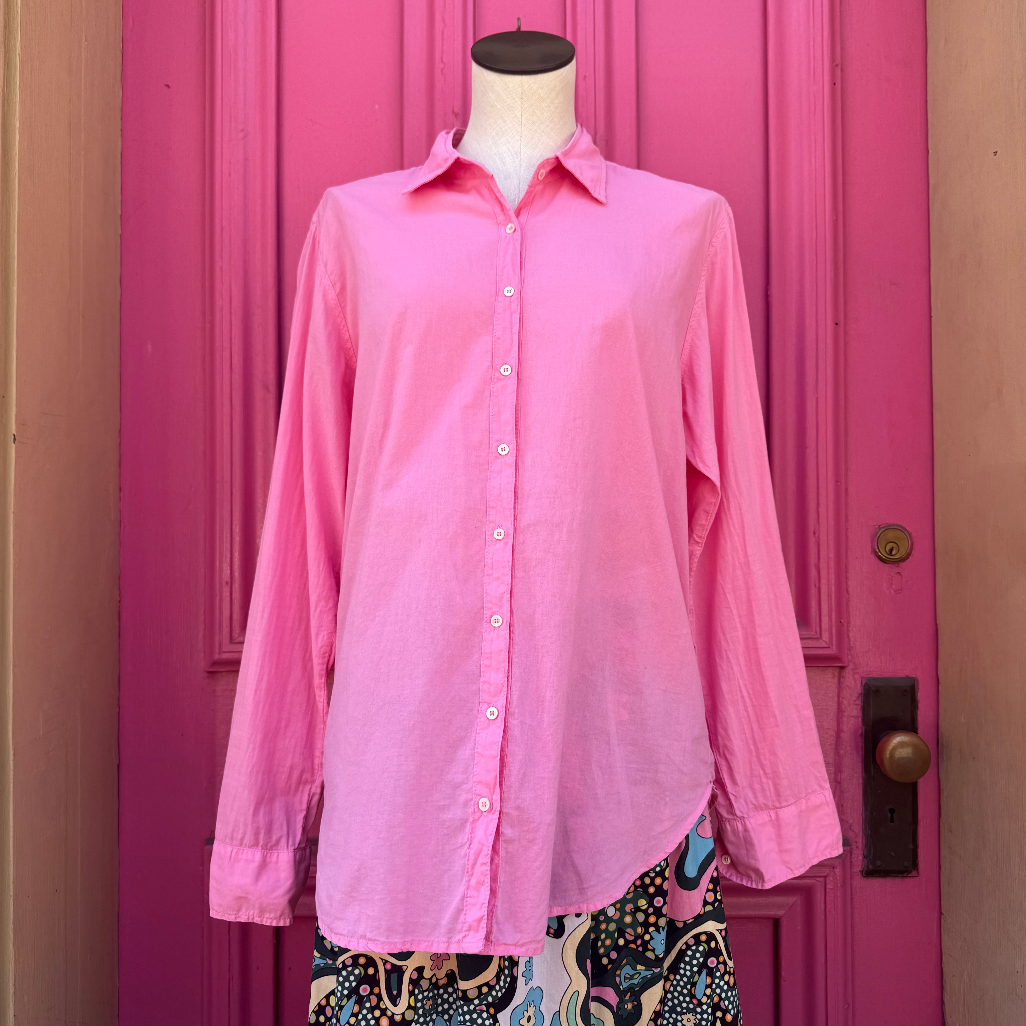 Xirena pink button up size M