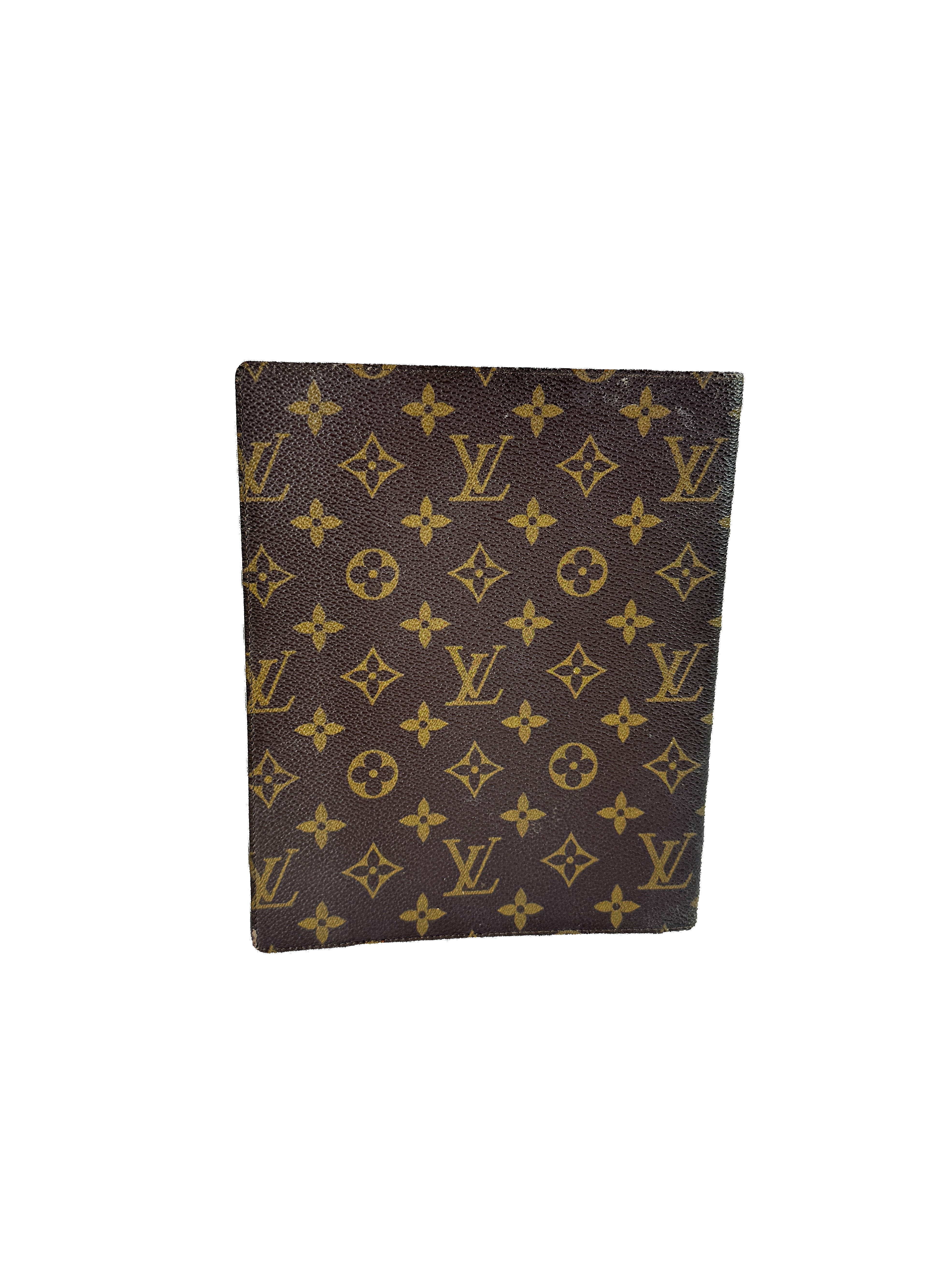 Louis Vuitton monogram vintage notebook cover 874 AN
