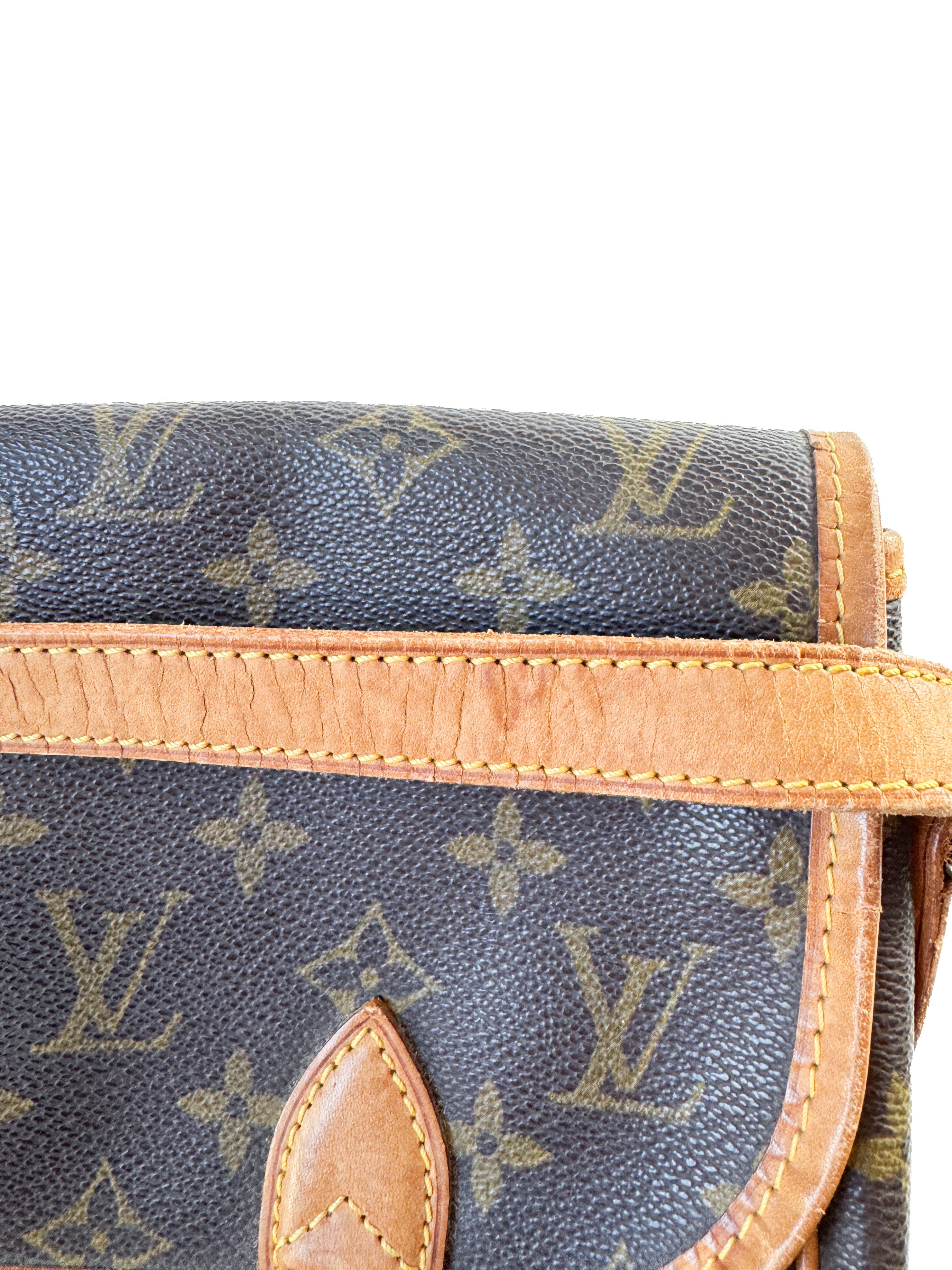 Louis Vuitton monogram Gibeciere MM crossbody AR0991