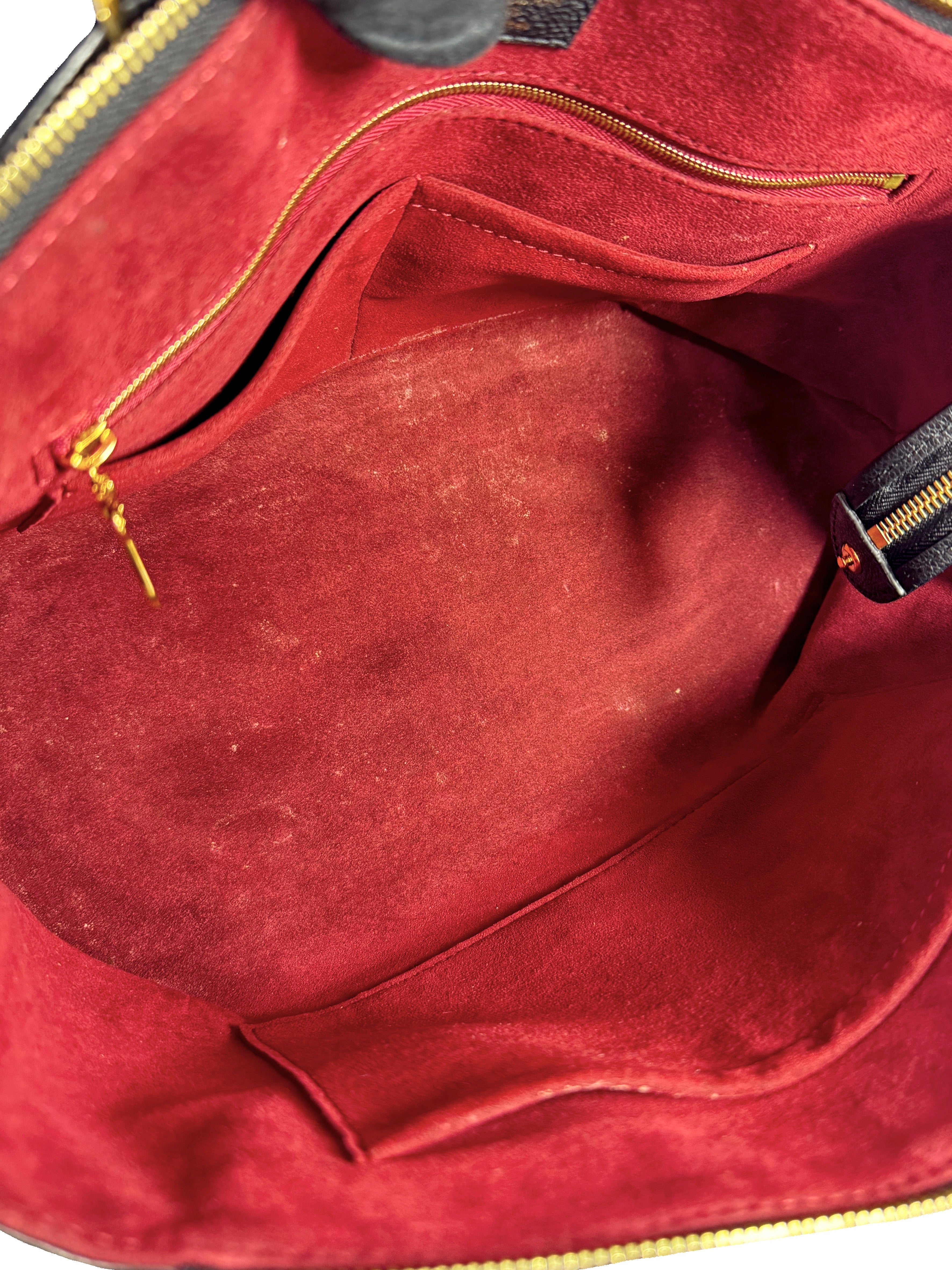 Louis Vuitton black Grand Palais Empreinte Leather Tote Bag NFC