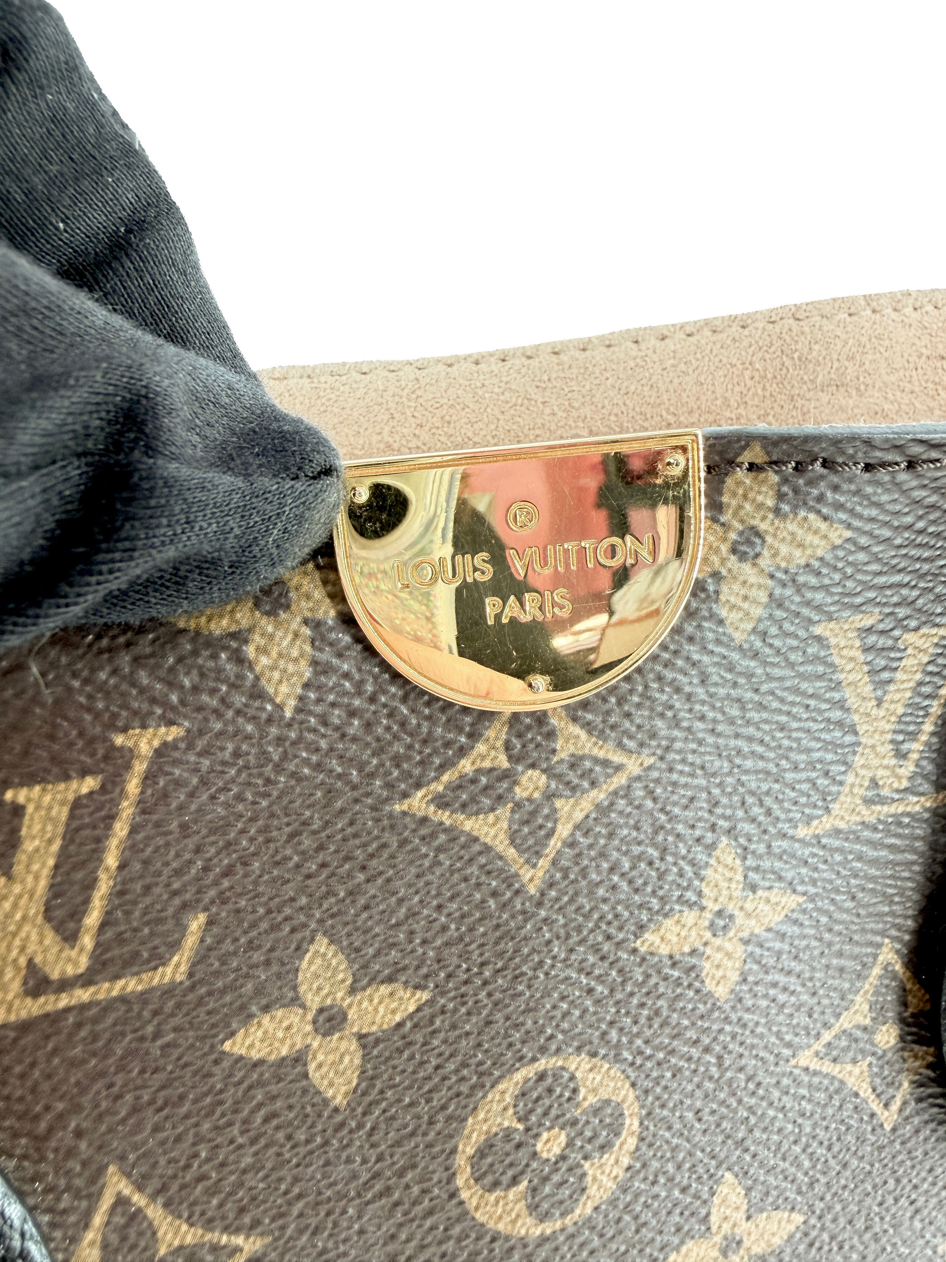 Louis Vuitton monogram black Flandrin FL4177