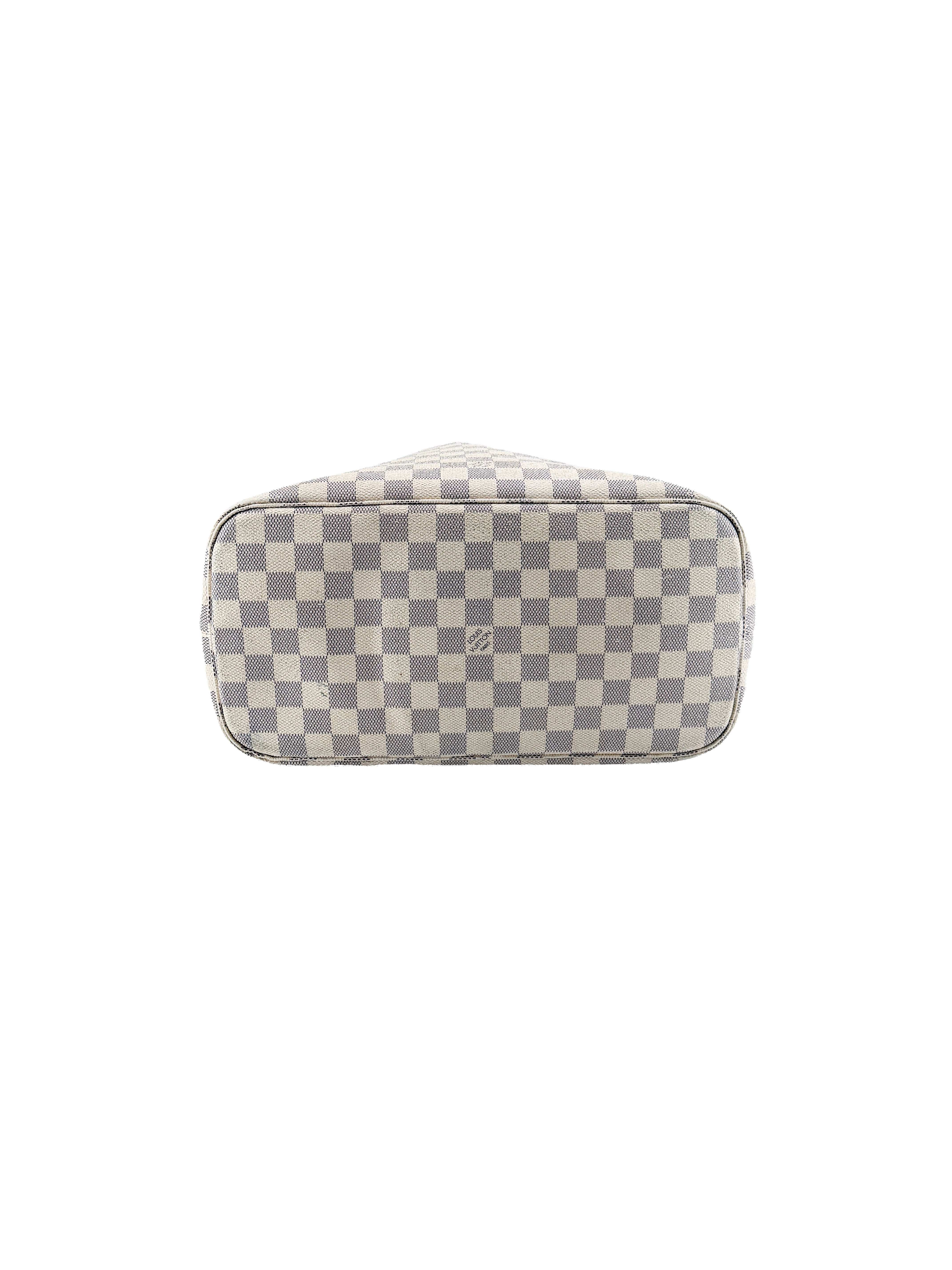 Louis Vuitton damier azur neverfull MM SD2132