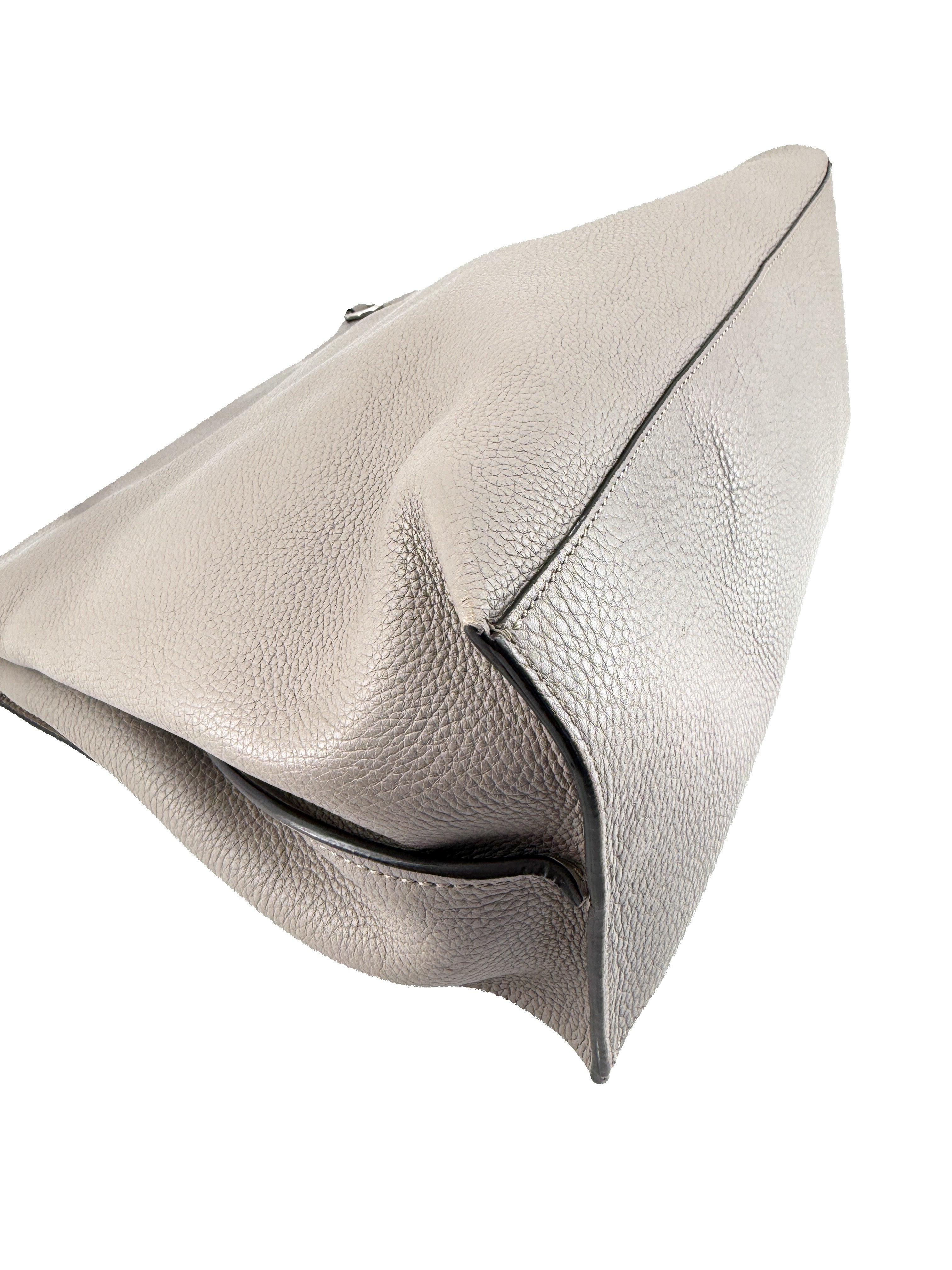 Gucci gray Bamboo daily top handle 370830002123 370830002123