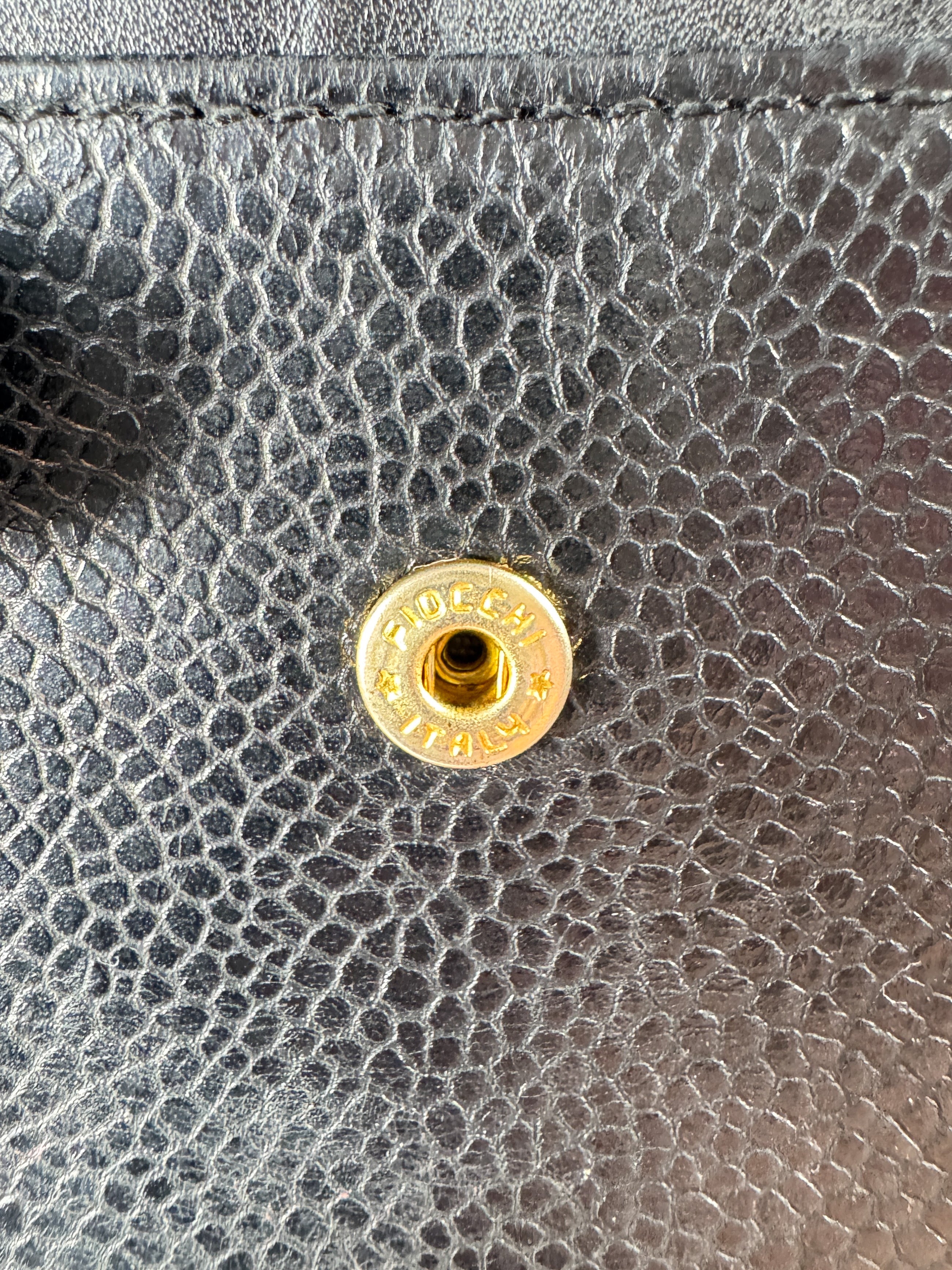 Chanel black caviar leather CC coin wallet 4255765