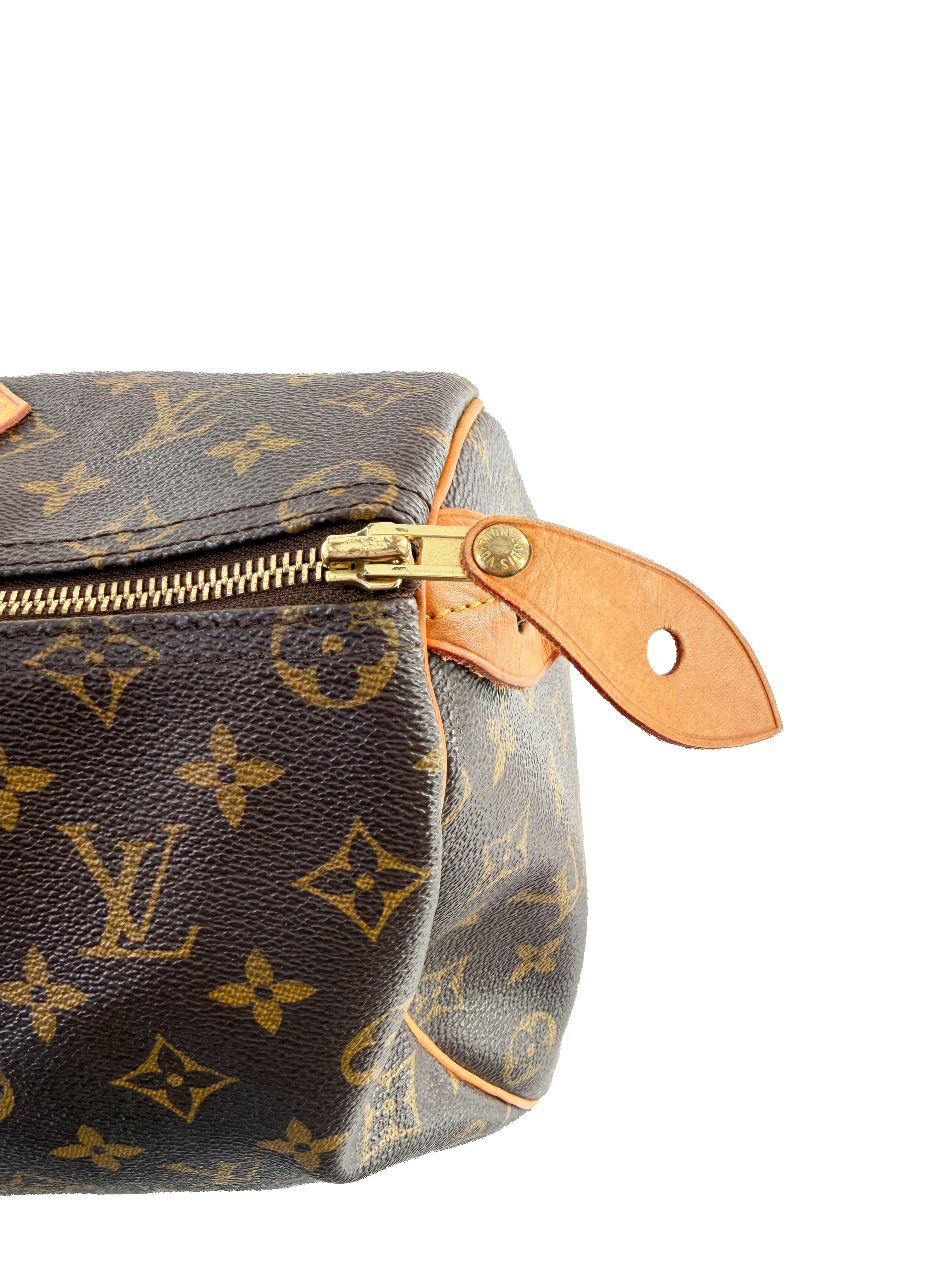 Louis Vuitton monogram speedy 35 SD4112