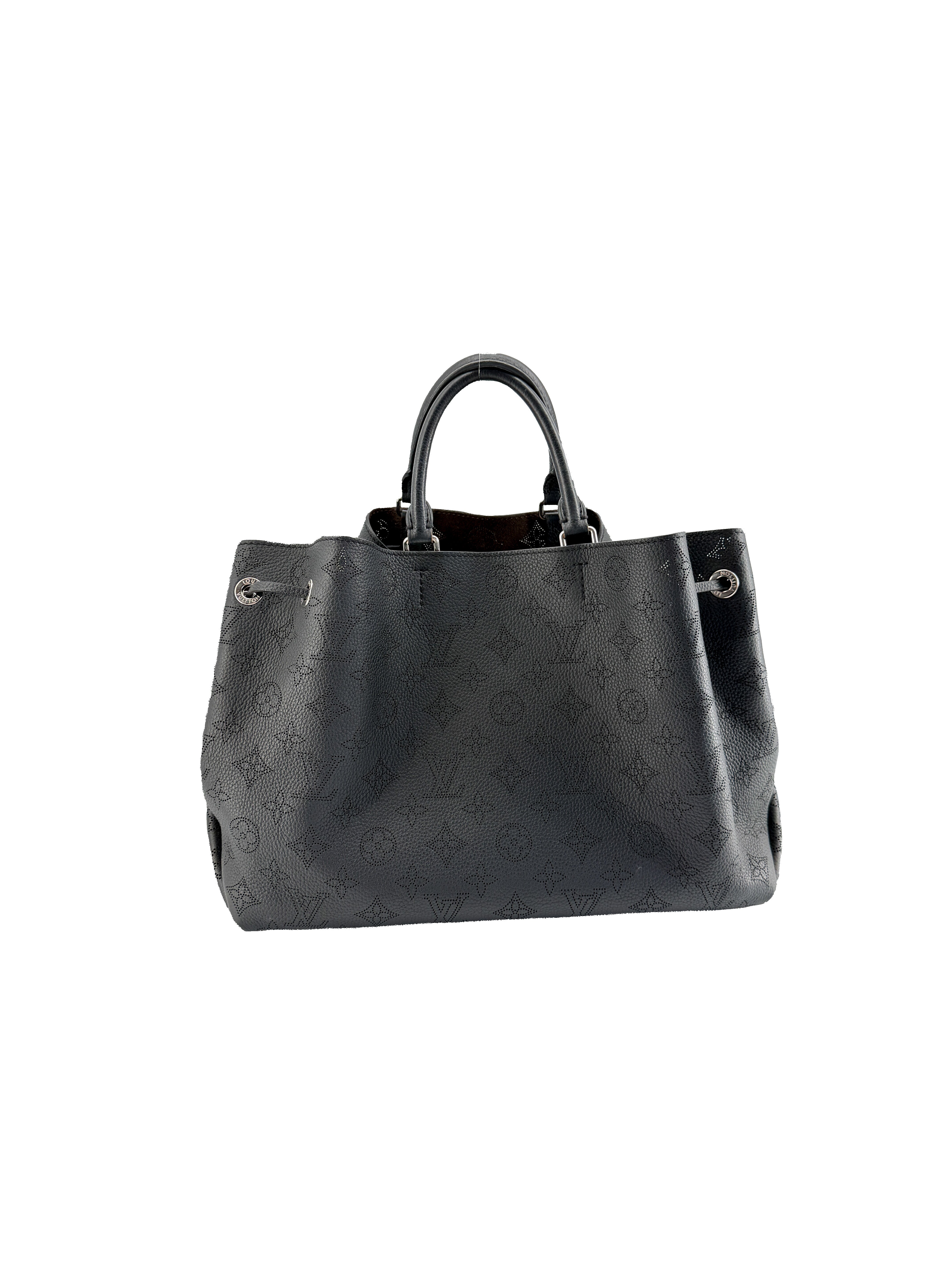 Louis Vuitton black Mahina Bella tote NFC