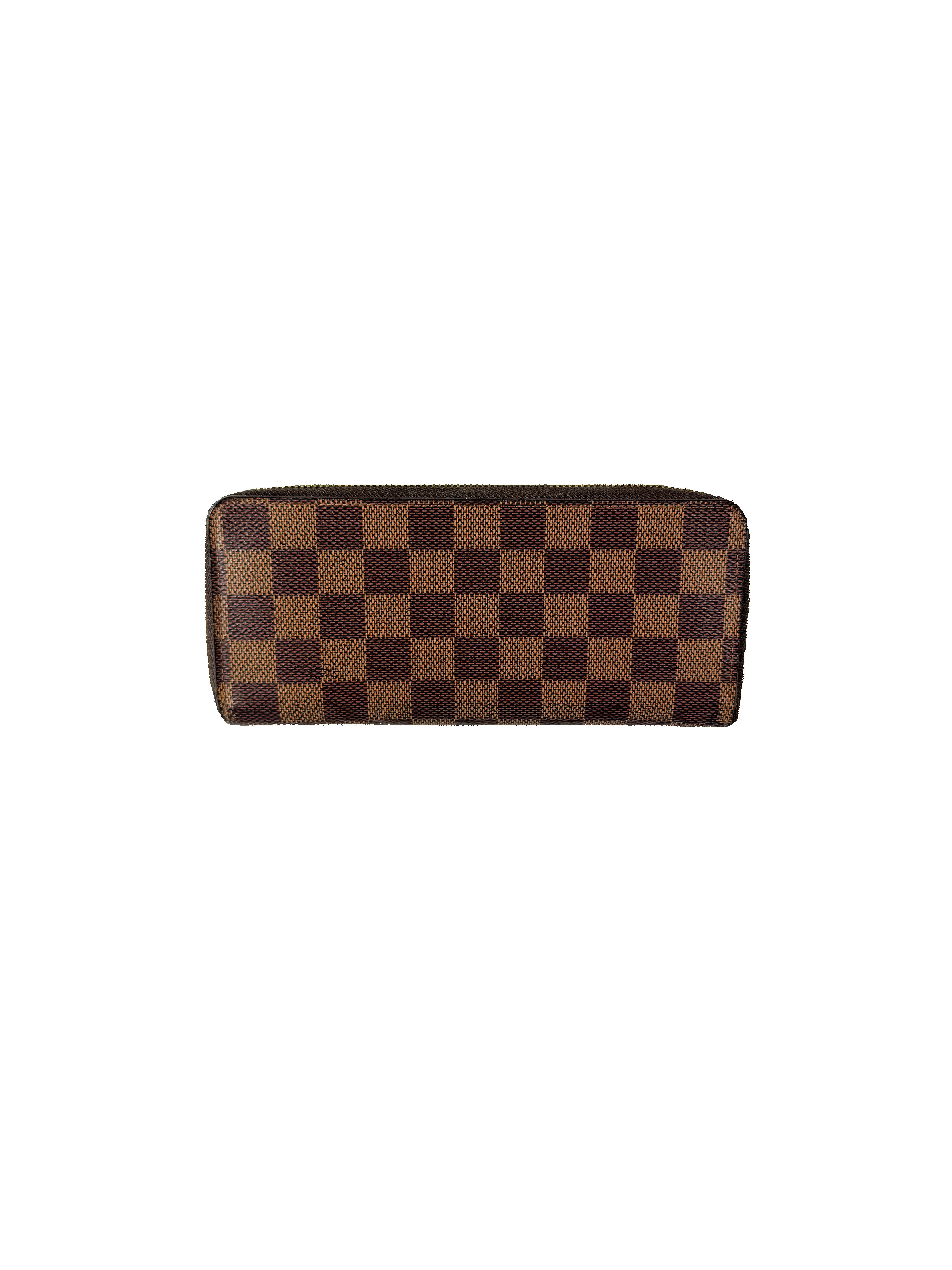 Louis Vuitton damier ebene Clemence wallet SF0281