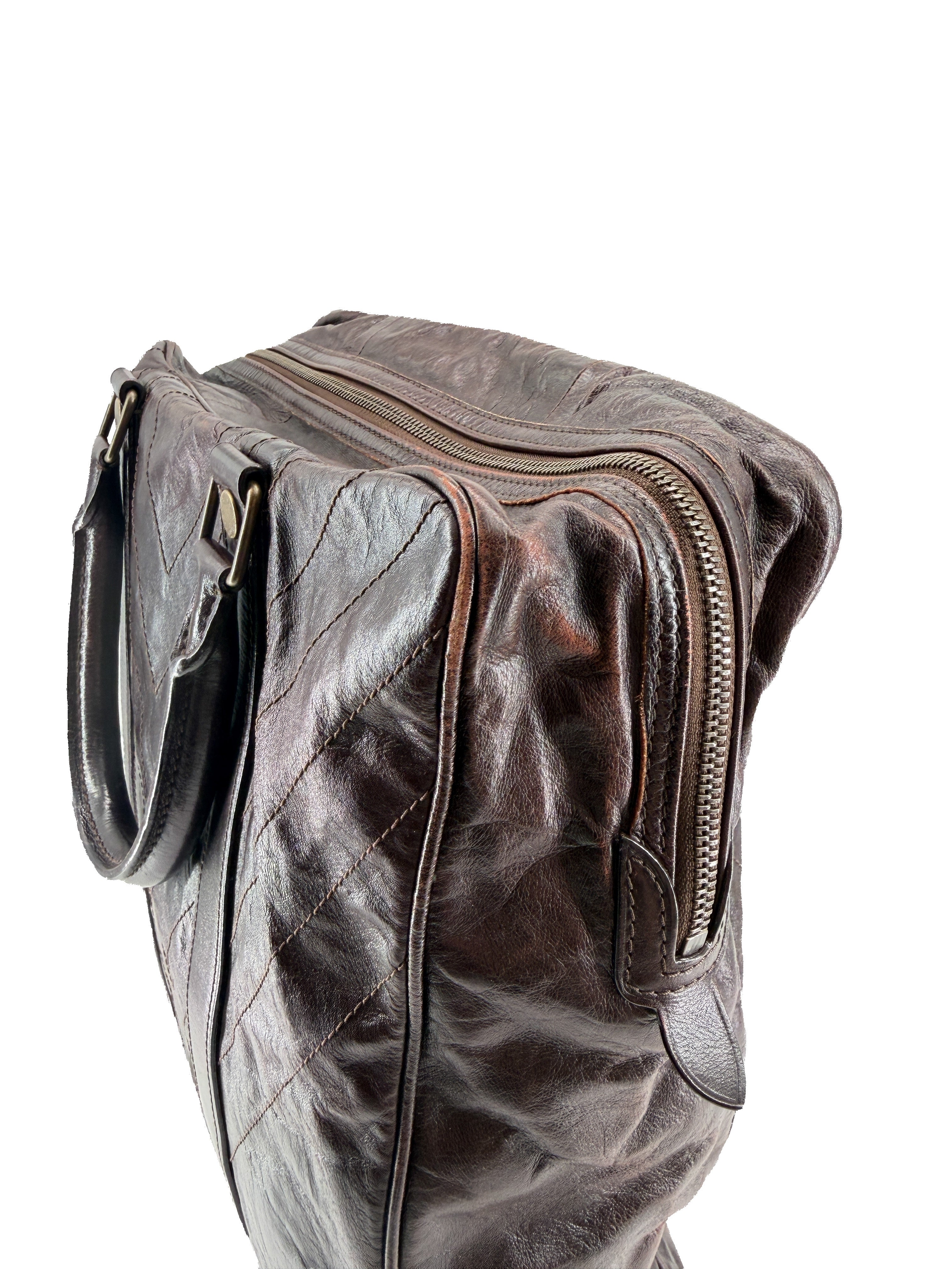 Louis Vuitton brown Soana Cabas Tote FO1017