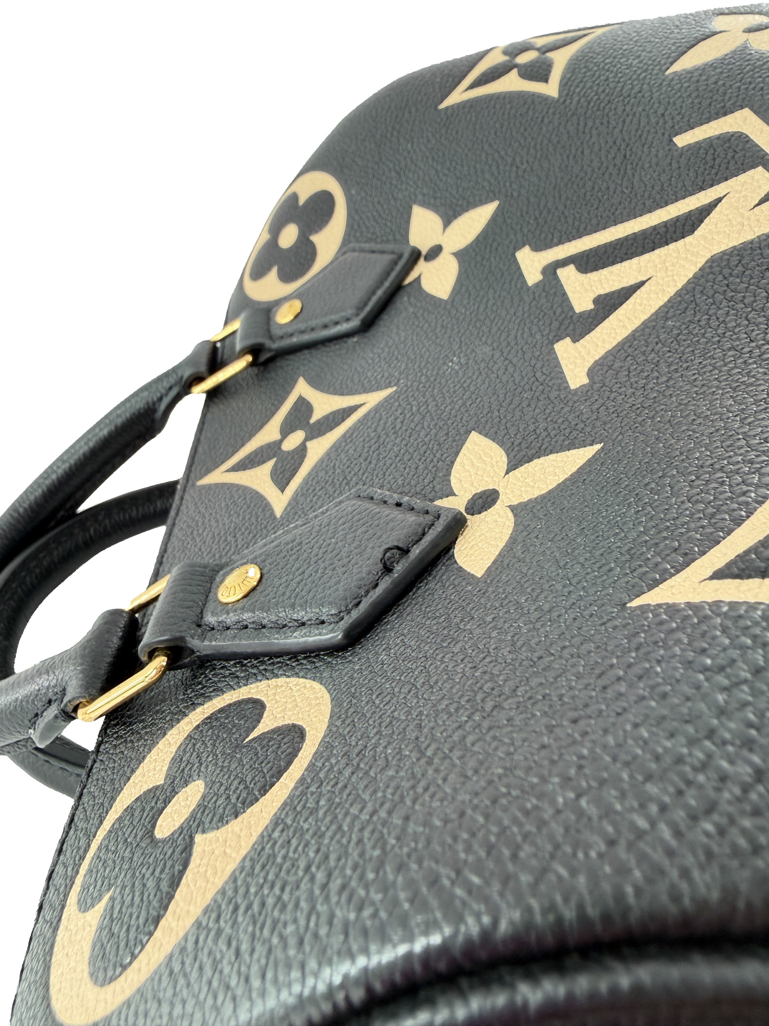 Louis Vuitton Giant Monogram Seedy 25 Bandouliere black/beige NFC - My Girlfriend's Wardrobe LLC