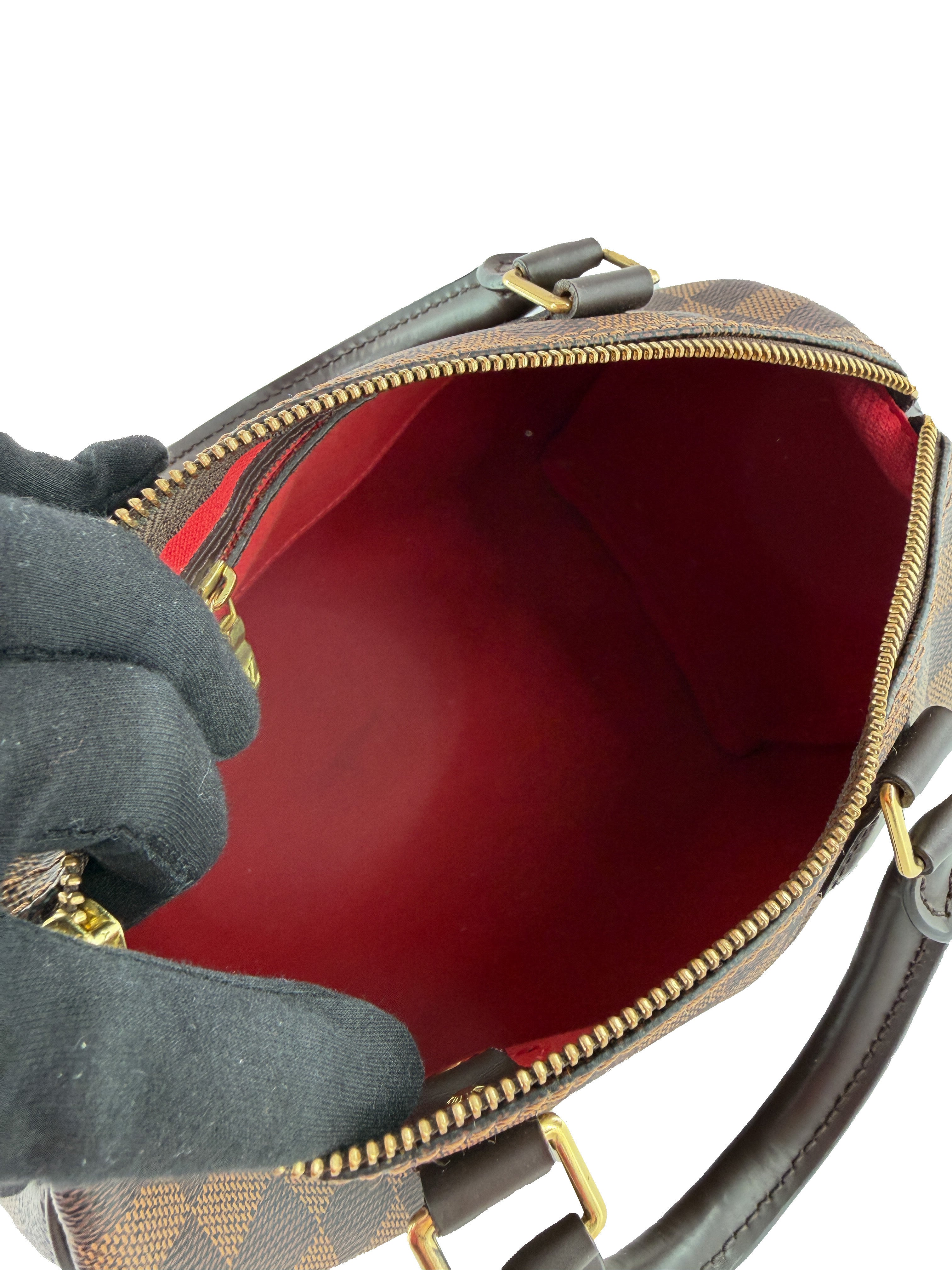 Louis Vuitton damier ebene Speedy 25 NFC