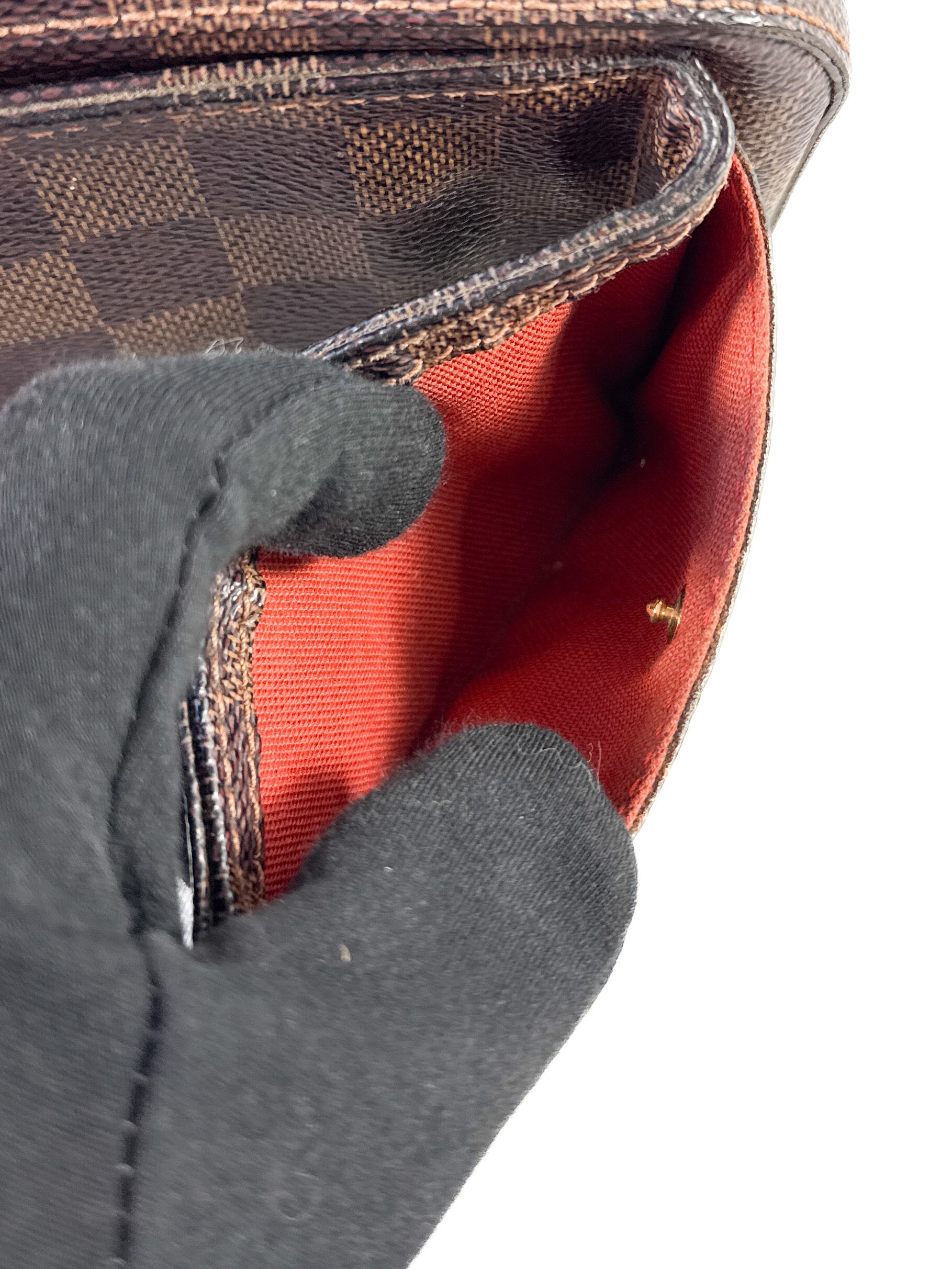 Louis Vuitton damier ebene Geronimos bum bag CA1000