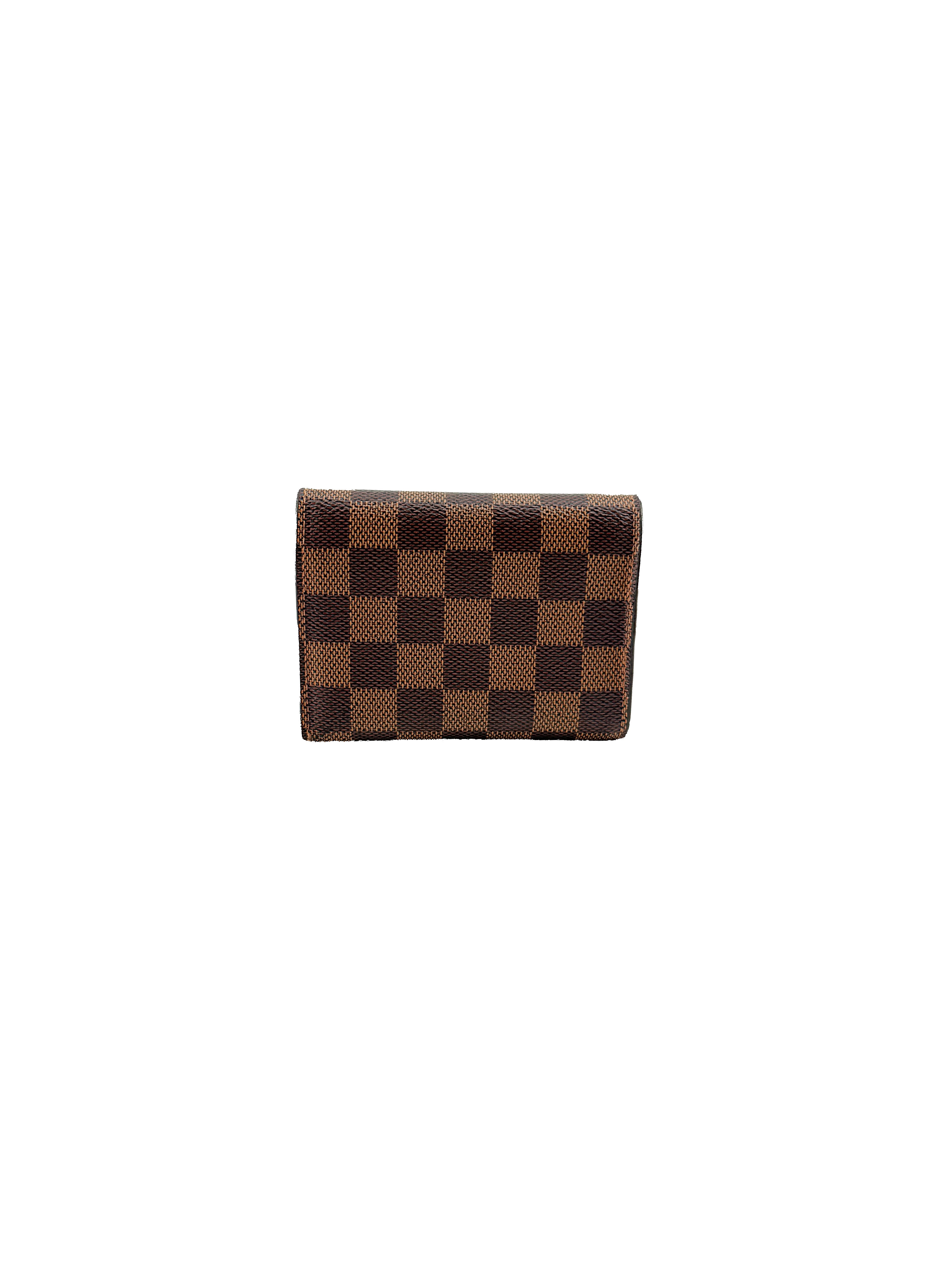 Louis Vuitton damier ebene Victorine wallet rose ballerine NZ2188 - My Girlfriend's Wardrobe LLC