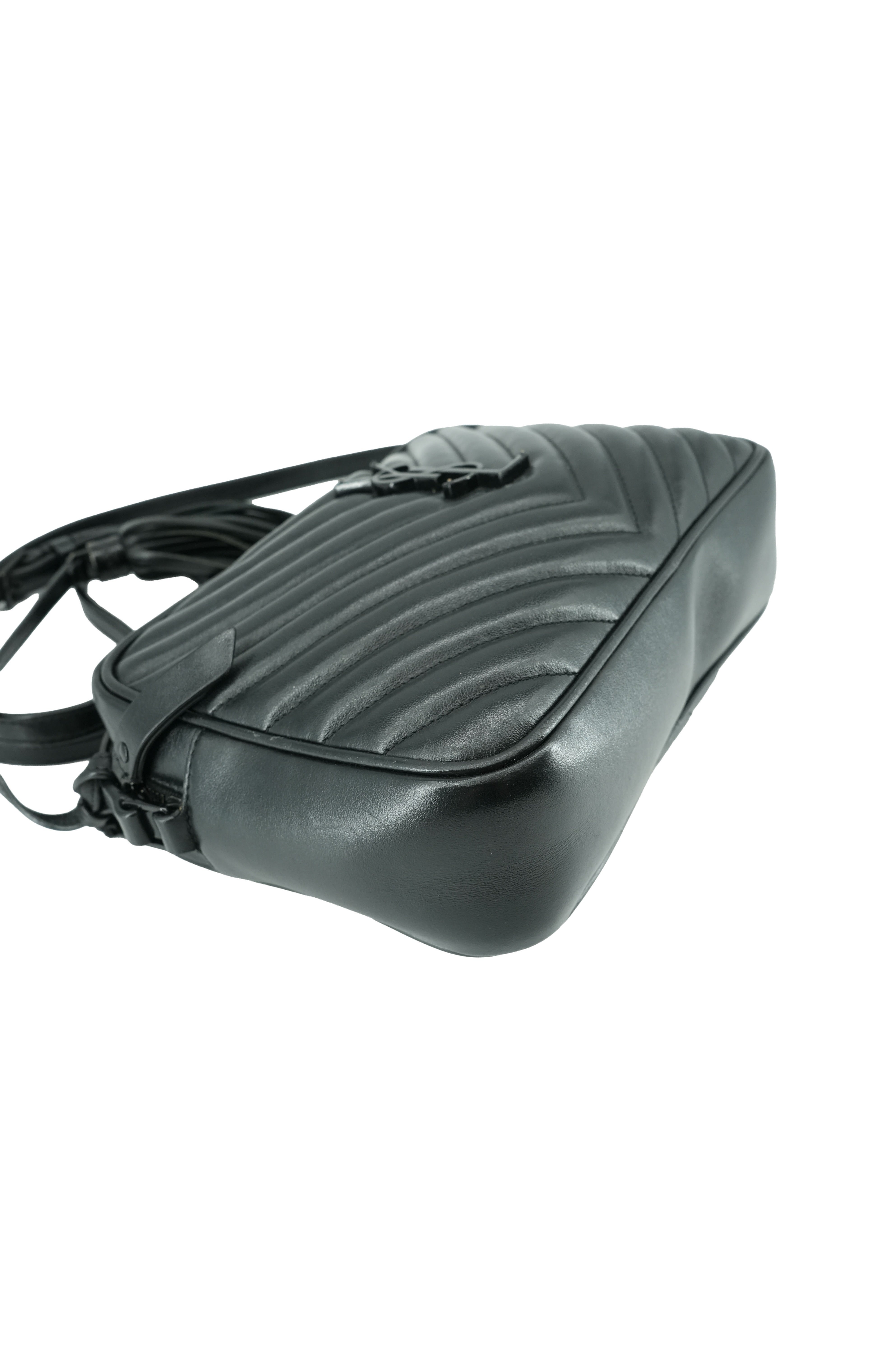 Saint Laurent black Lou Camera bag GUE574494-0419