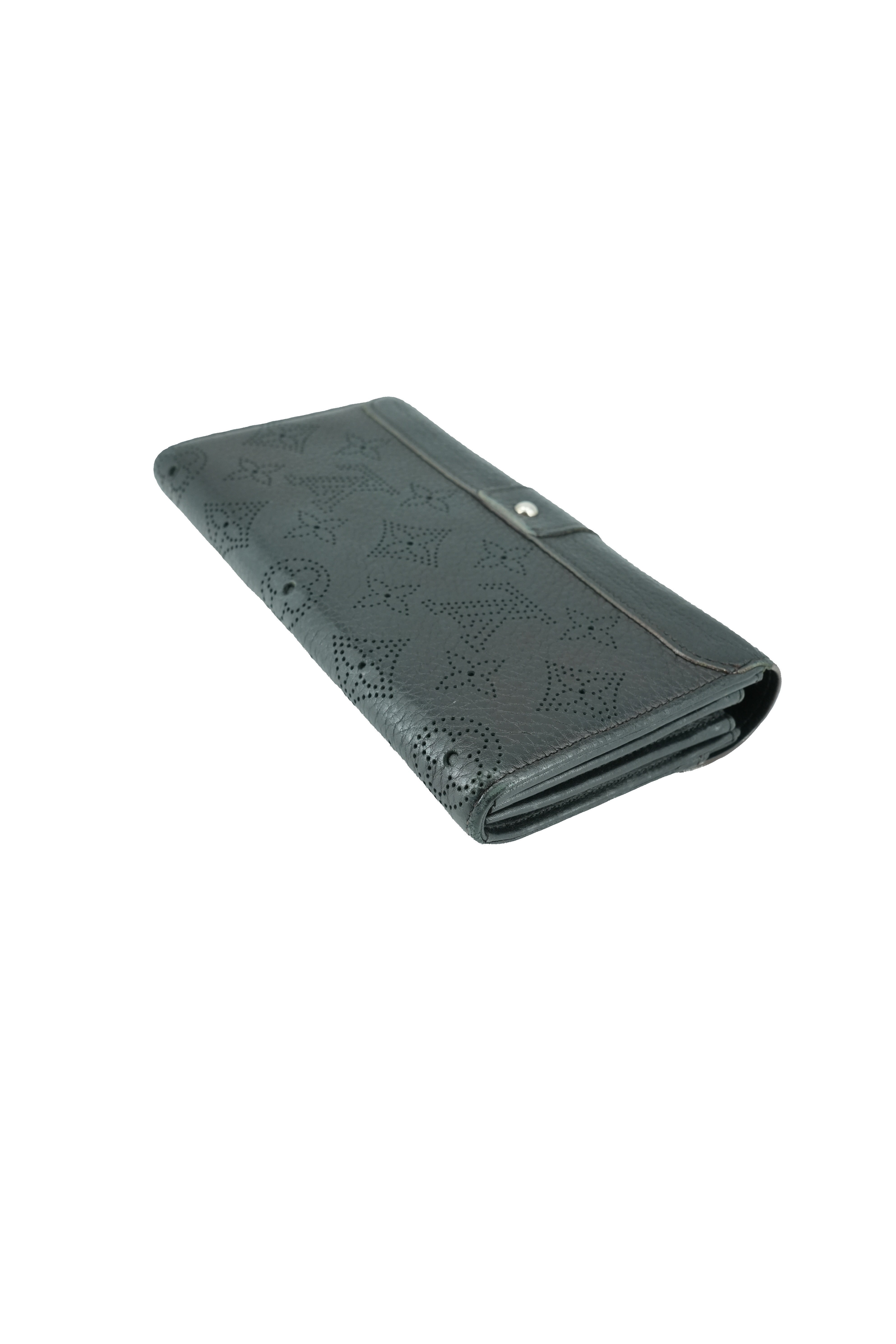 Louis Vuitton black Mahina Amelia wallet TN4164