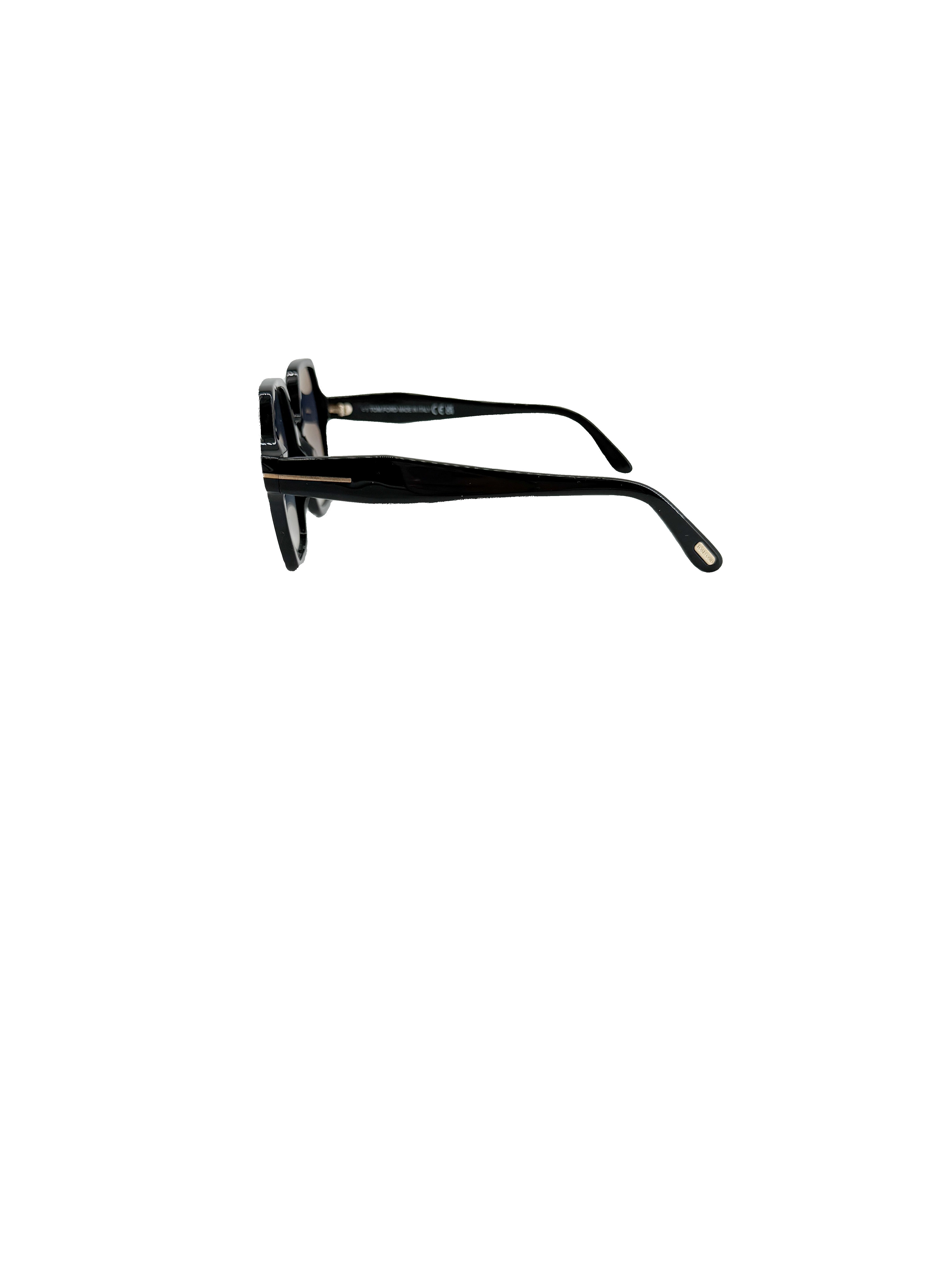 Tom Ford black Romy polarized sunglasses F1032 *CASE*