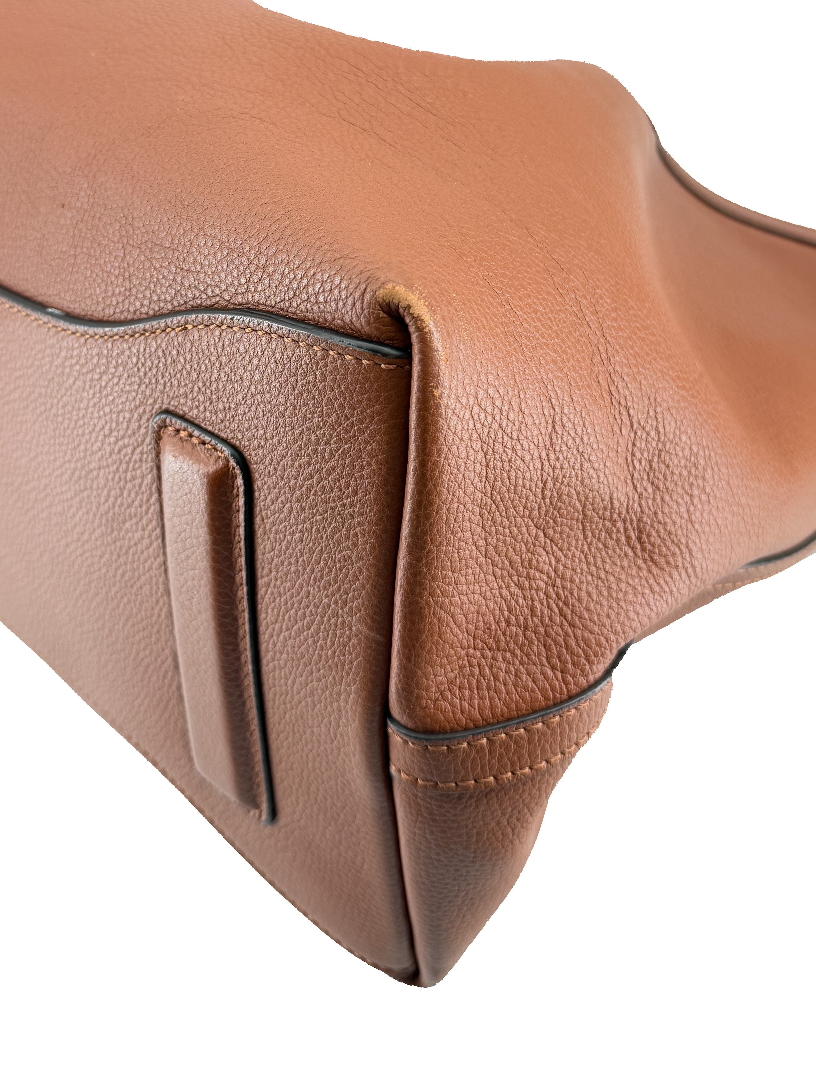 Serapian brown leather Secret tote