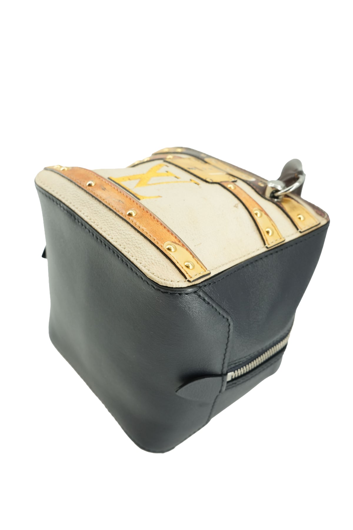 Louis Vuitton square limited edition Time Trunk bag FL2138