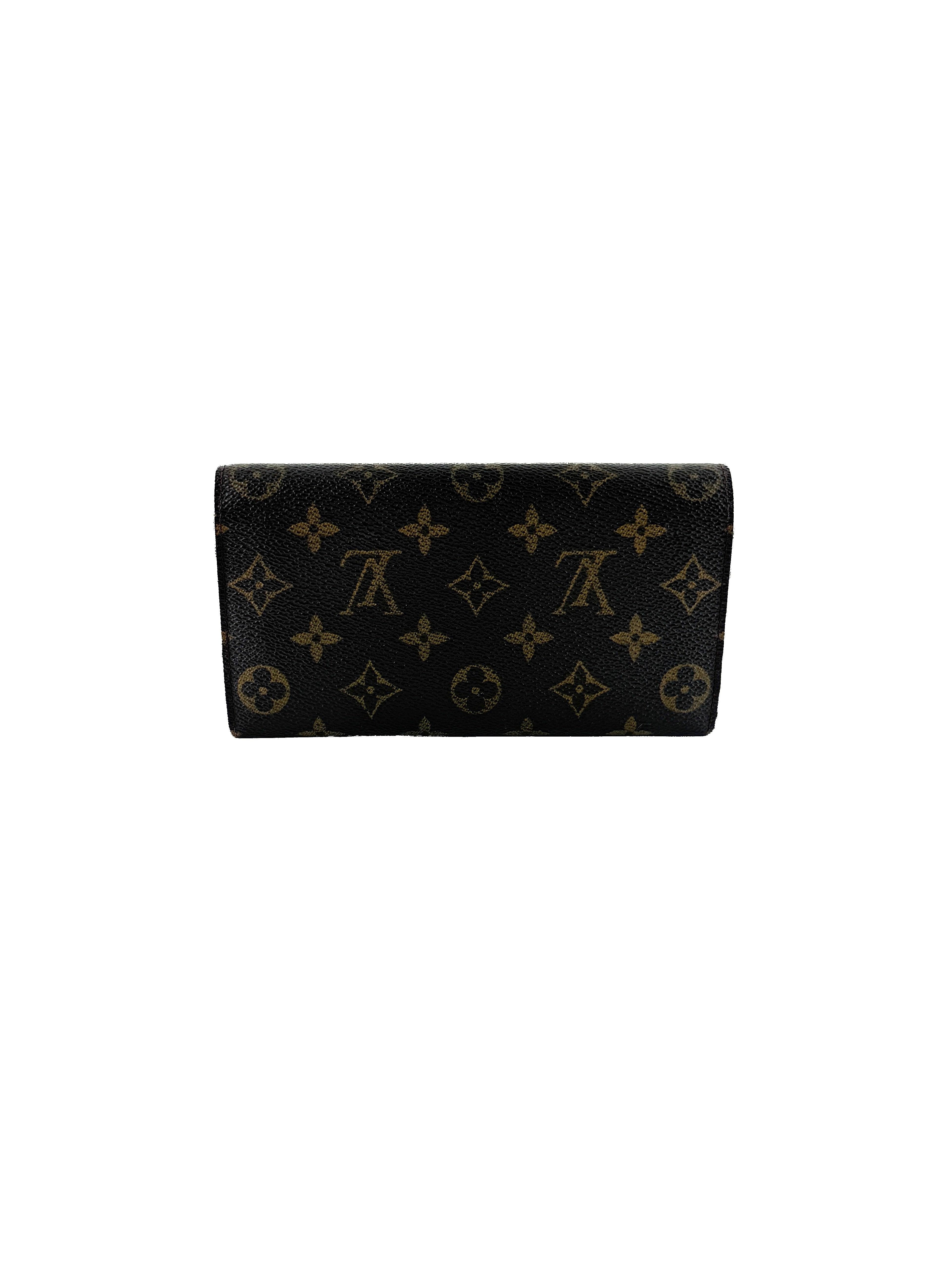 Louis Vuitton monogram vintage Sarah wallet TH0021