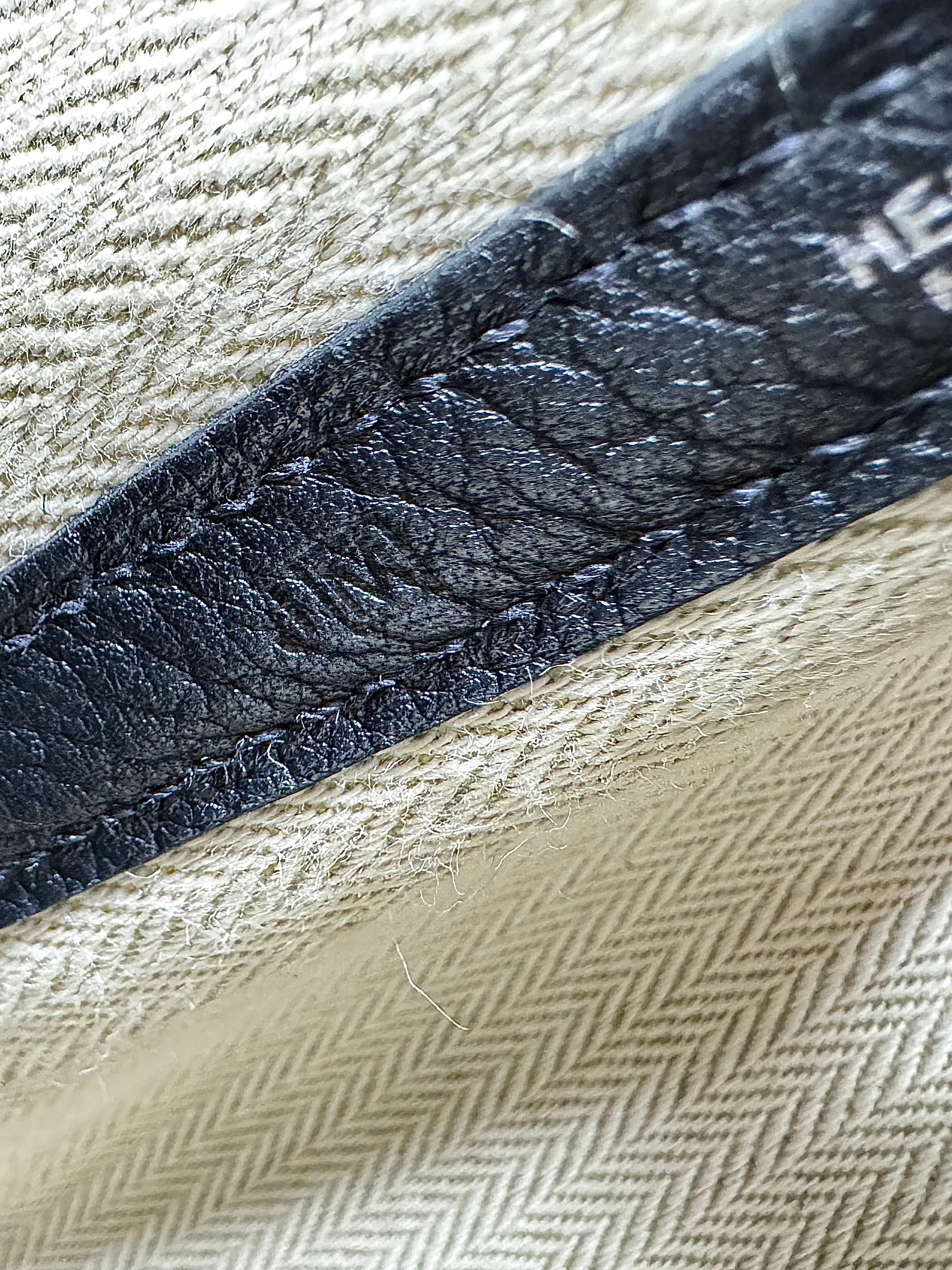 Hermès black Garden Party 30 negonda leather black