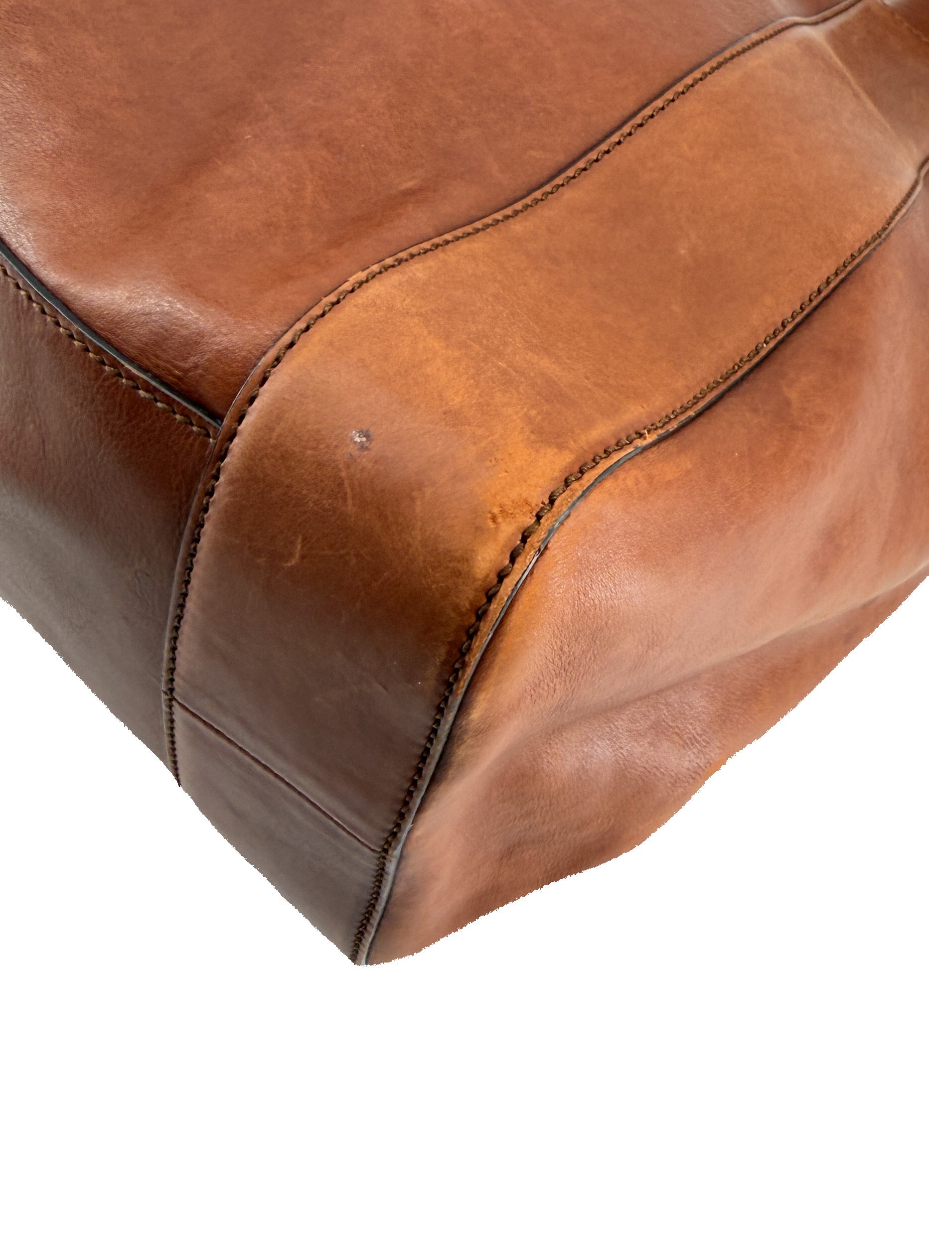 Gucci brown horse head Ribot tote 296877 502752