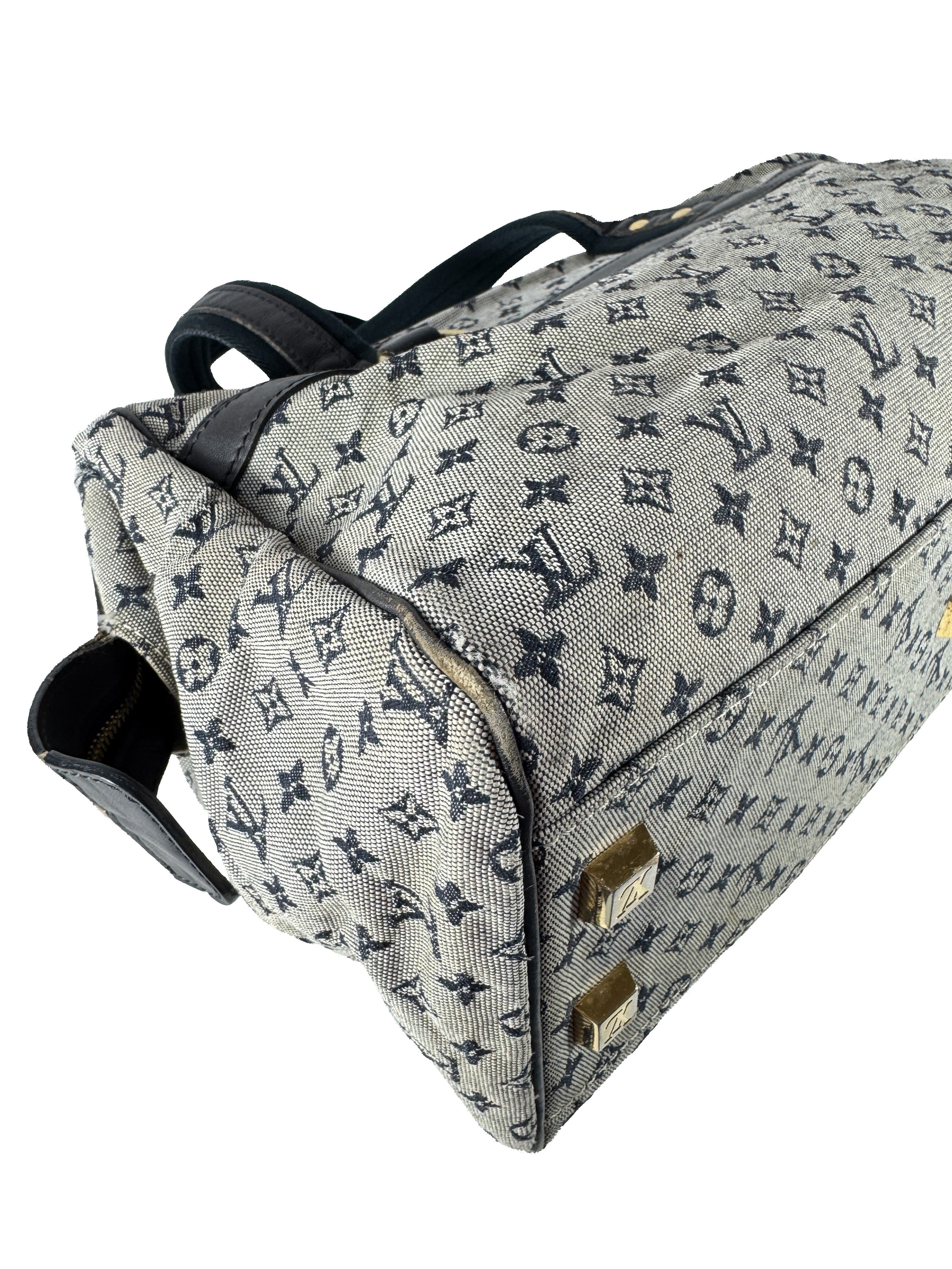 Louis Vuitton monogram navy Josephine GM VI0023