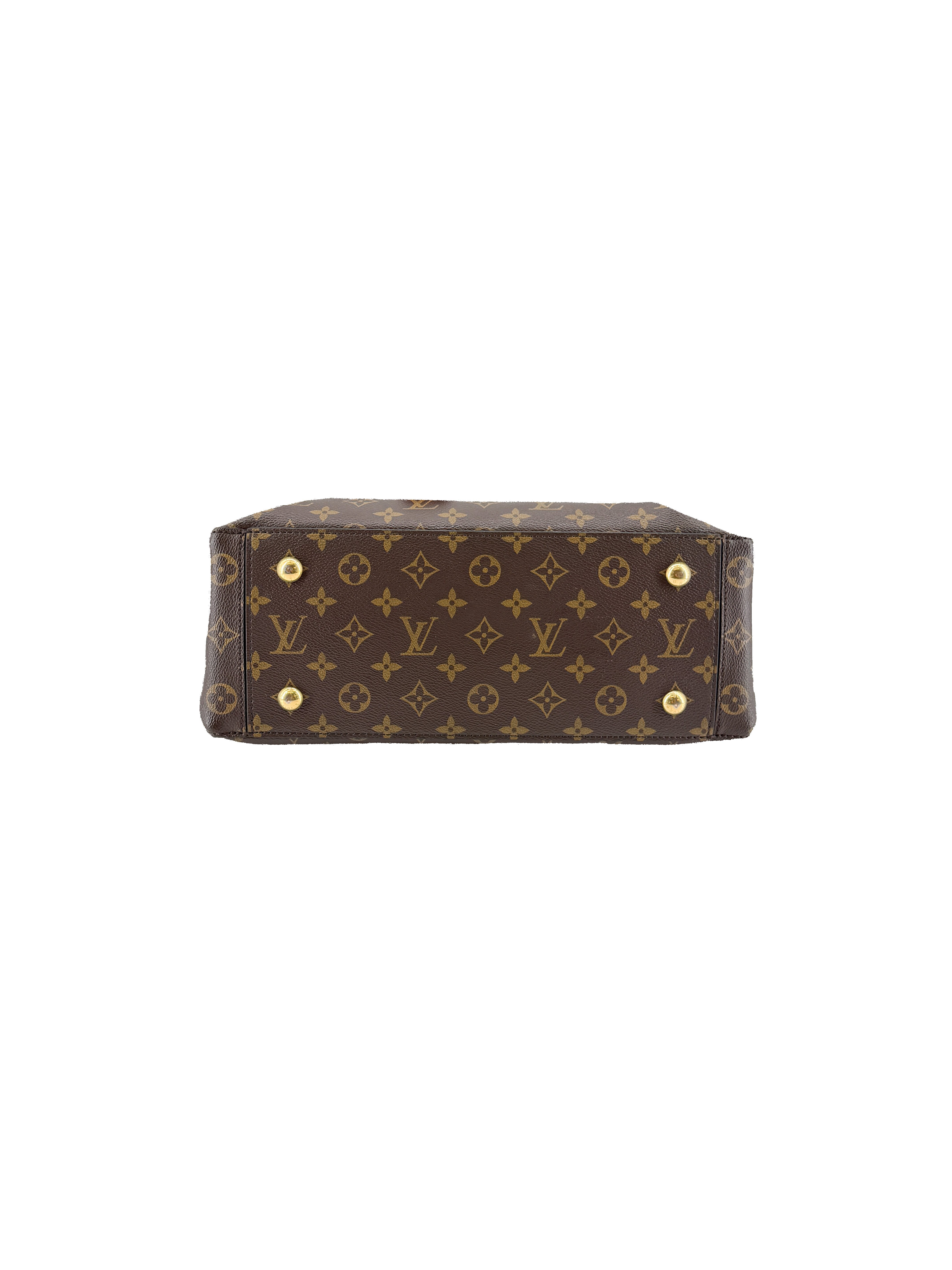Louis Vuitton monogram red Flower tote SD1179