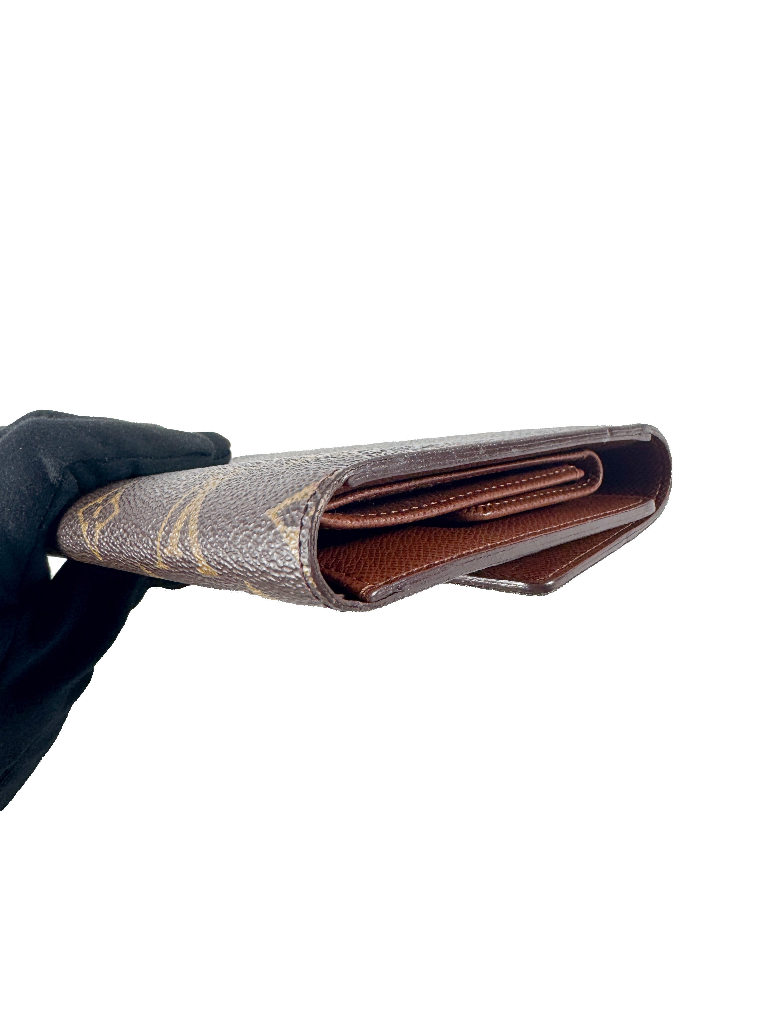 Louis Vuitton Monogram Porte Tresor Etui Papier wallet SP0031