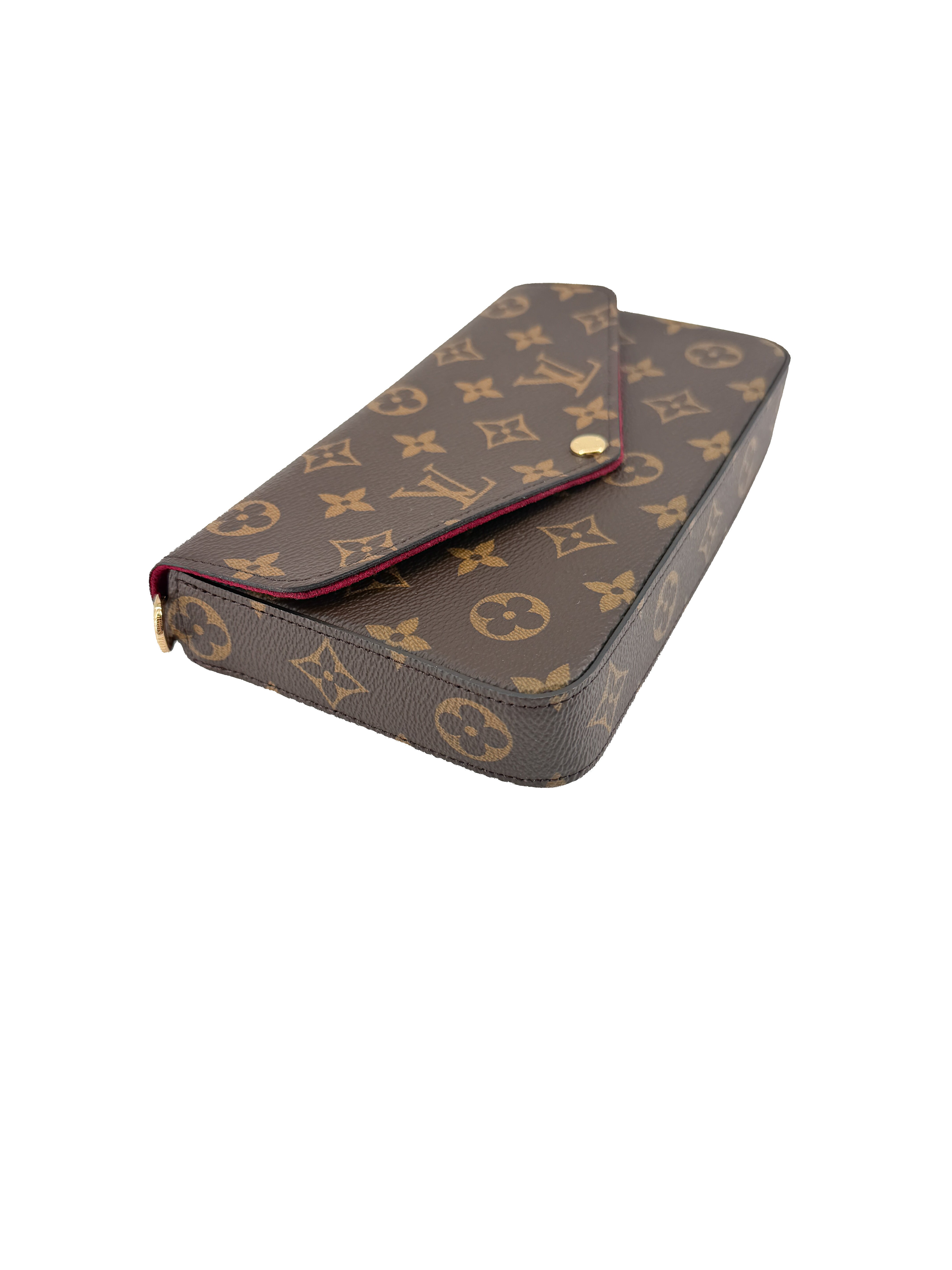 Louis Vuitton monogram Felicie Pochette w/inserts NFC