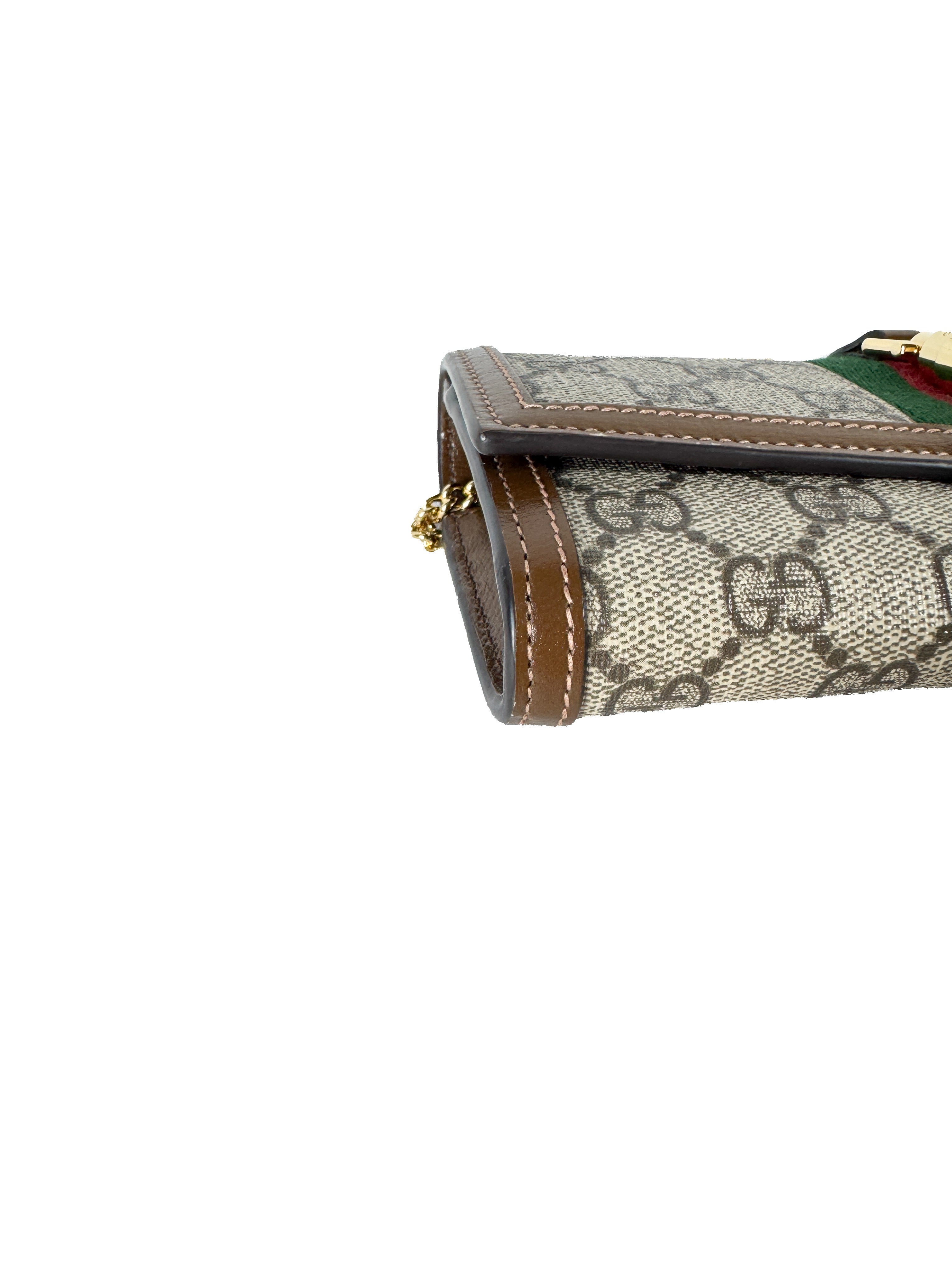 Gucci GG Jackie 1961 wallet on a chain 652681-0416 BOX NEW