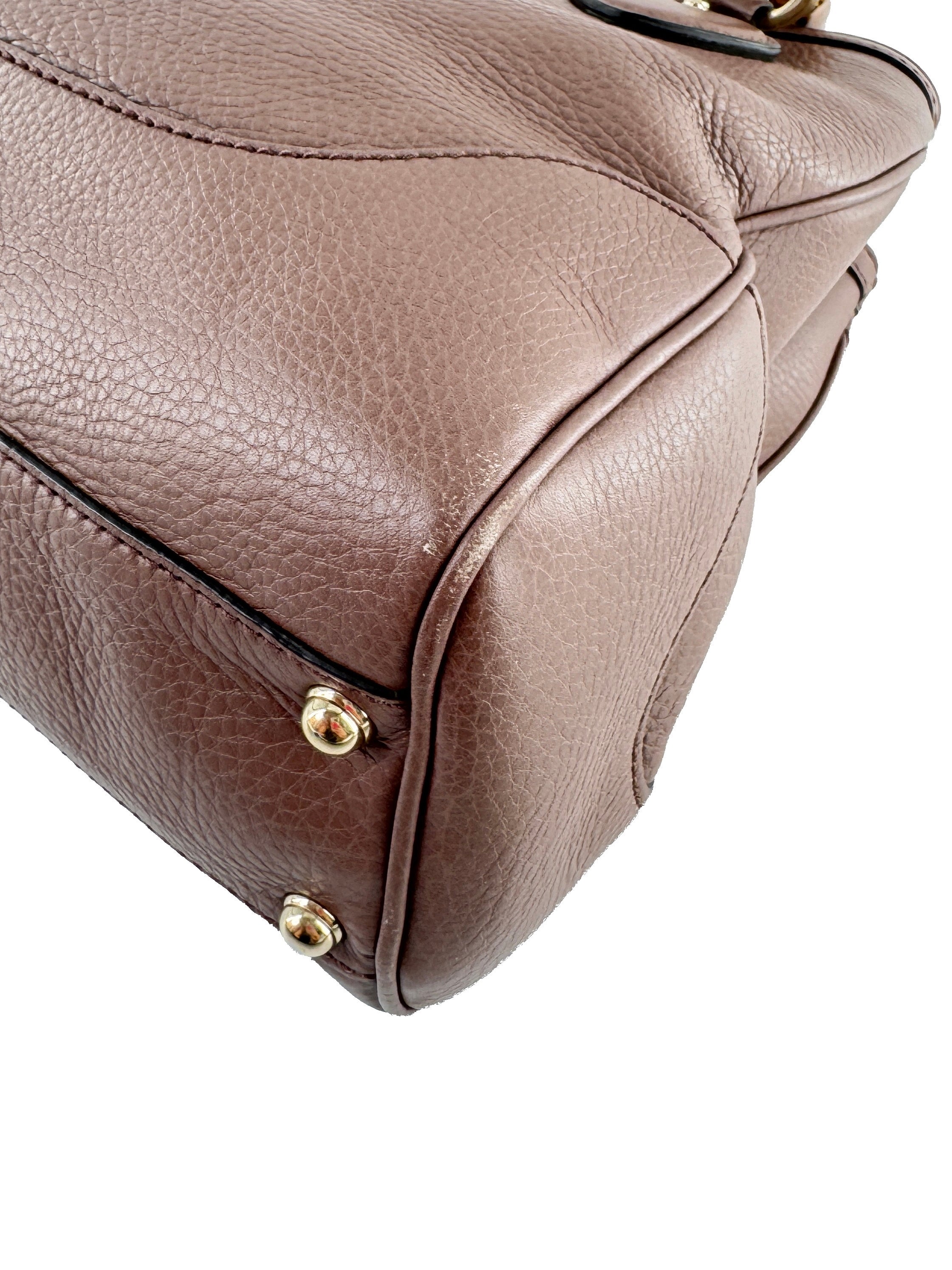 Gucci mauve Diana bamboo shopper 308360 520981