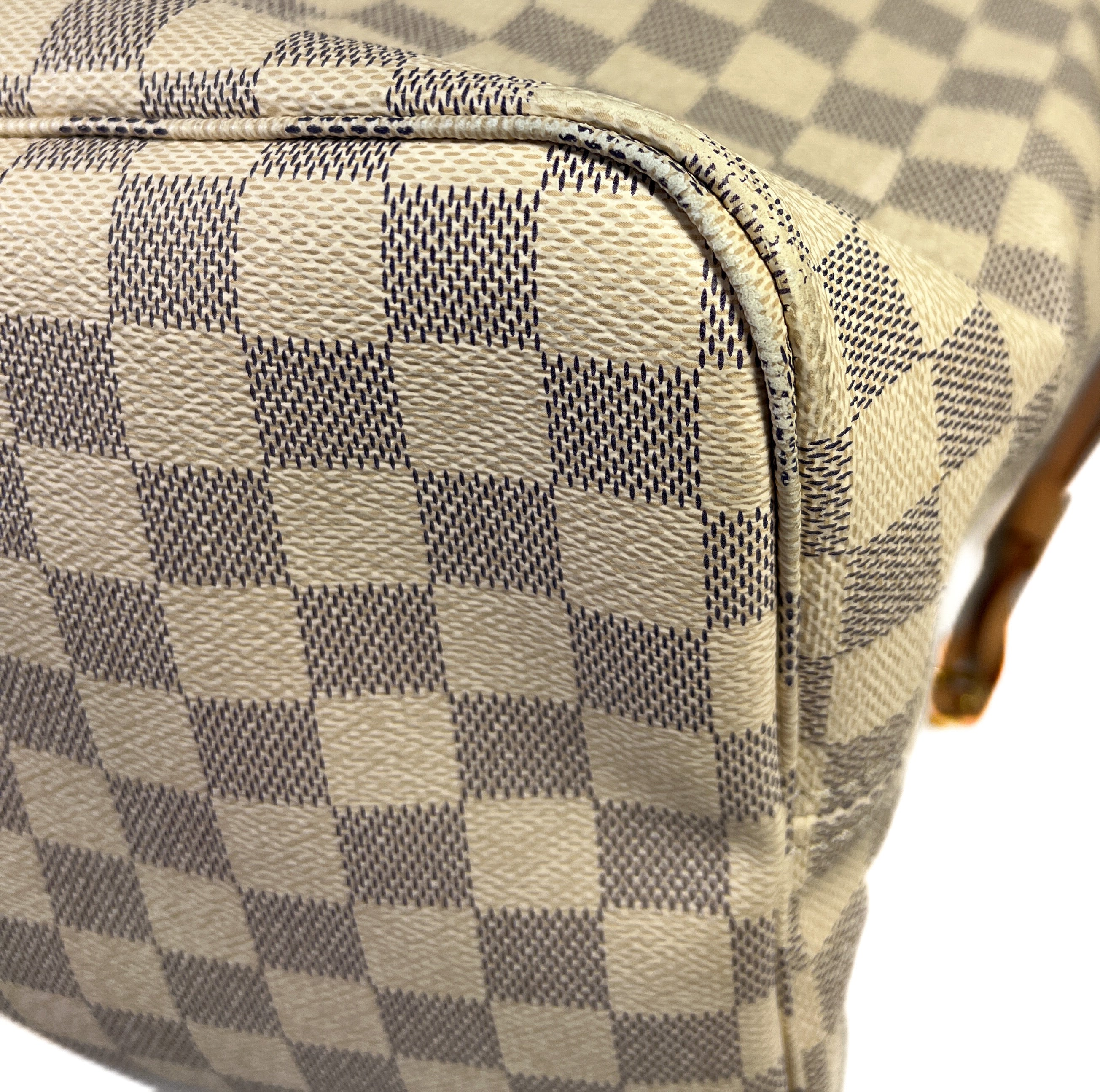 Louis Vuitton damier azur neverfull GM 2021 rose ballerine