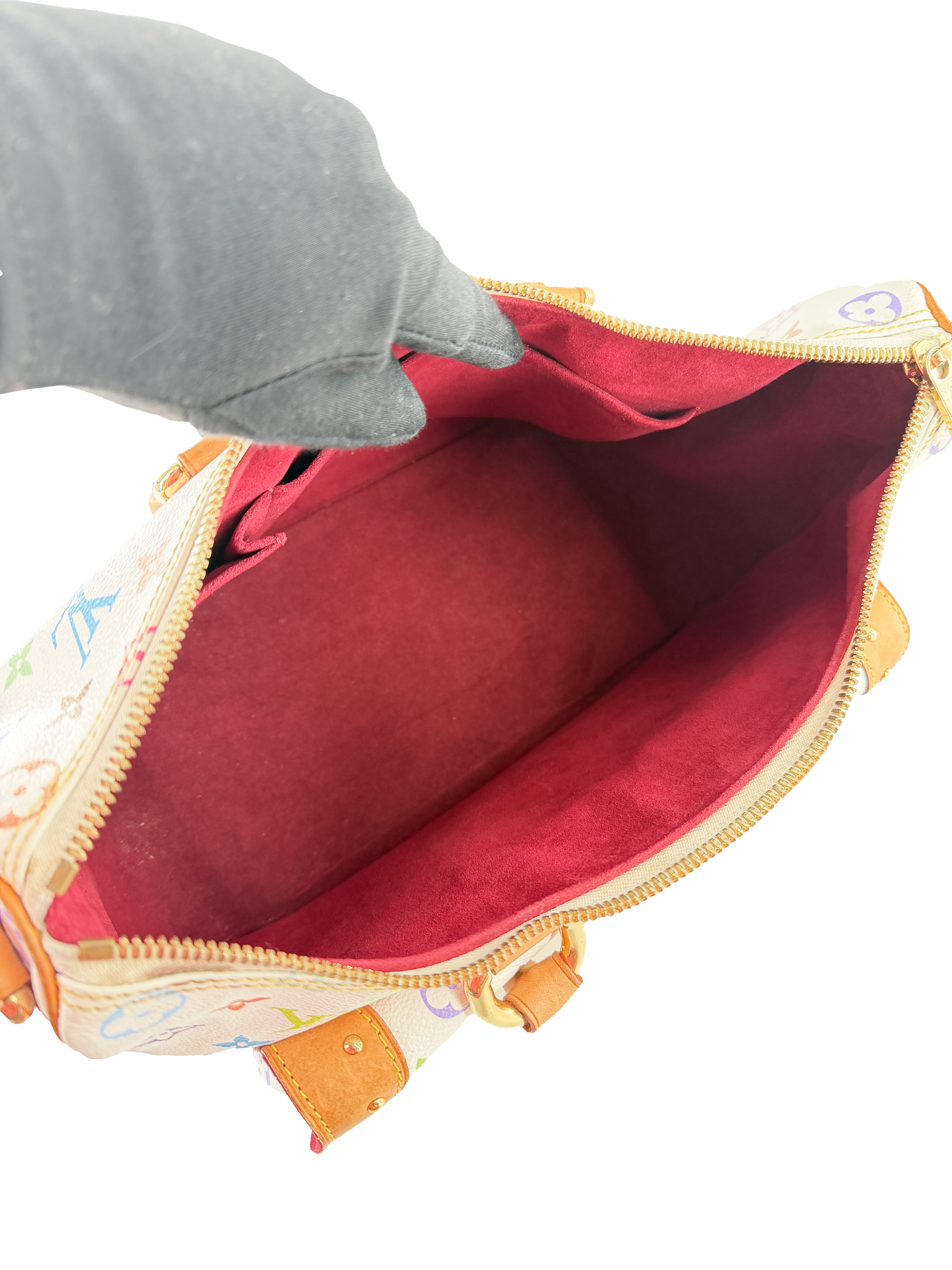 Louis Vuitton white multicolor Rita DU3067